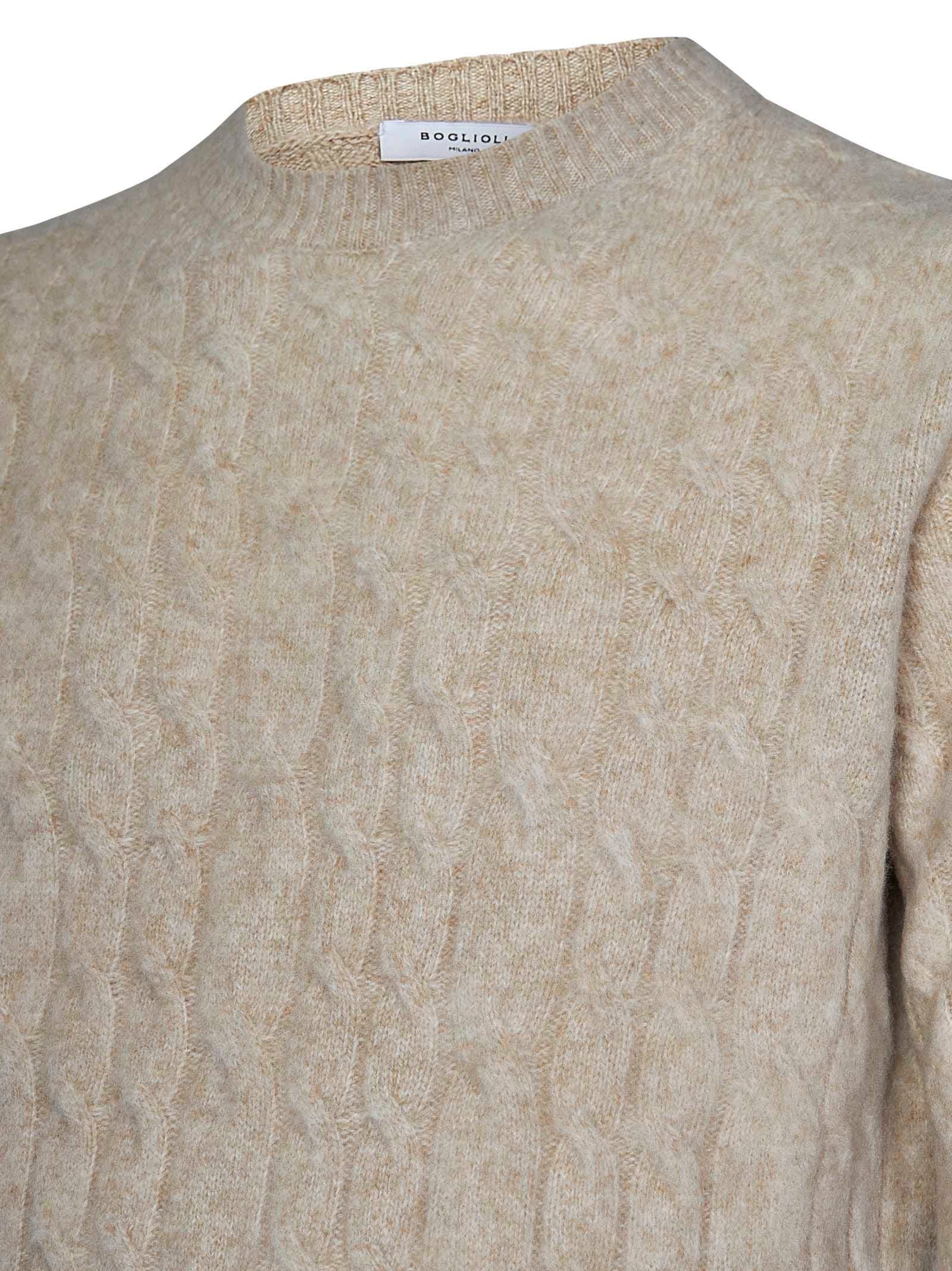 Shop Boglioli Sweater In Beige