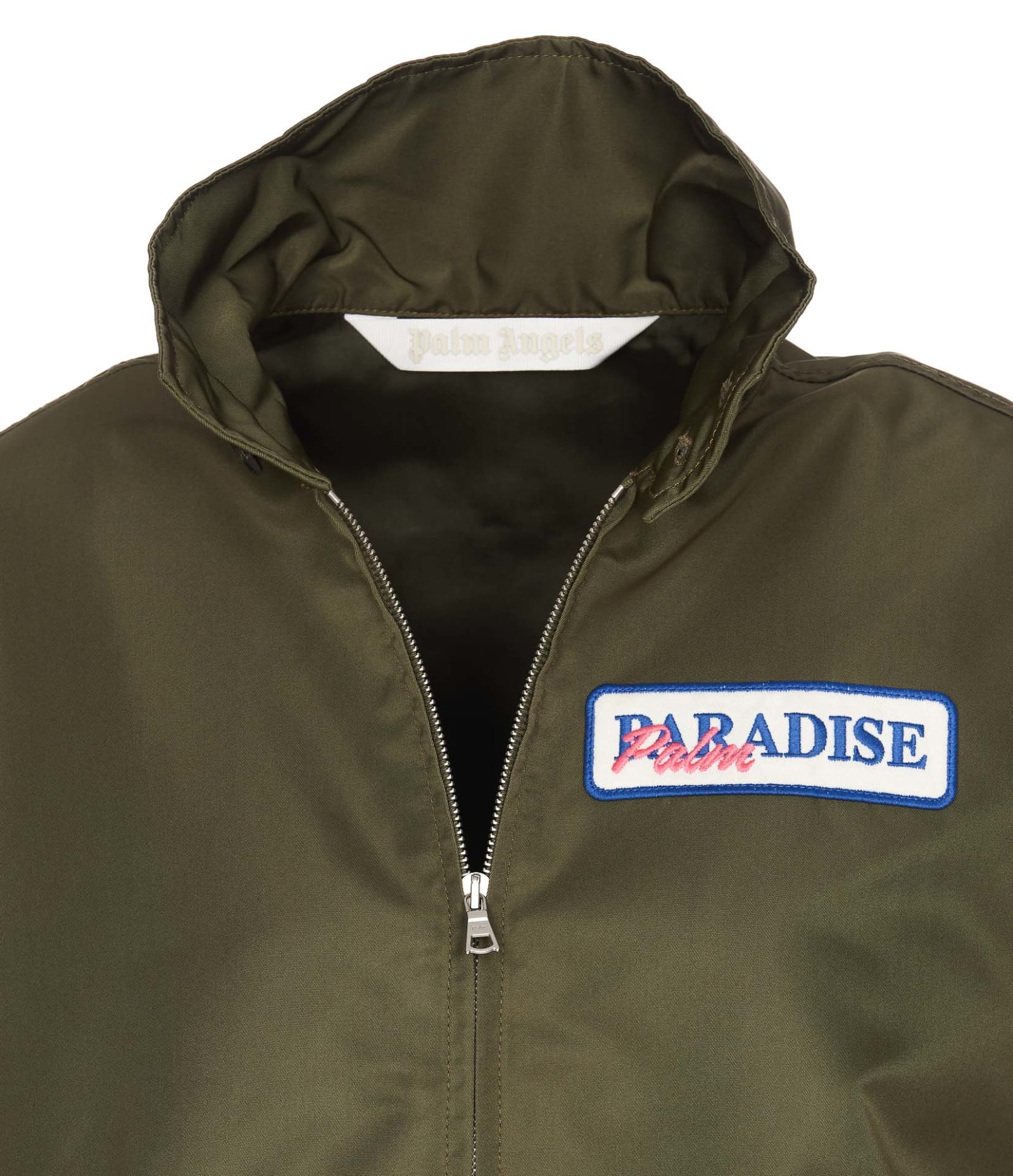 Shop Palm Angels Upsidedown Jacket In Verde