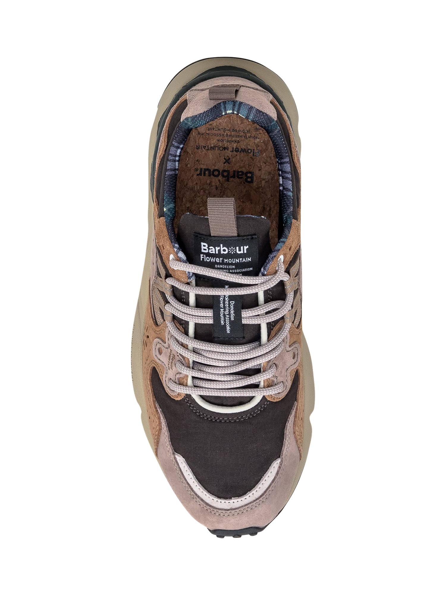 Shop Barbour Yamano 3 Sneaker In Brown Beige