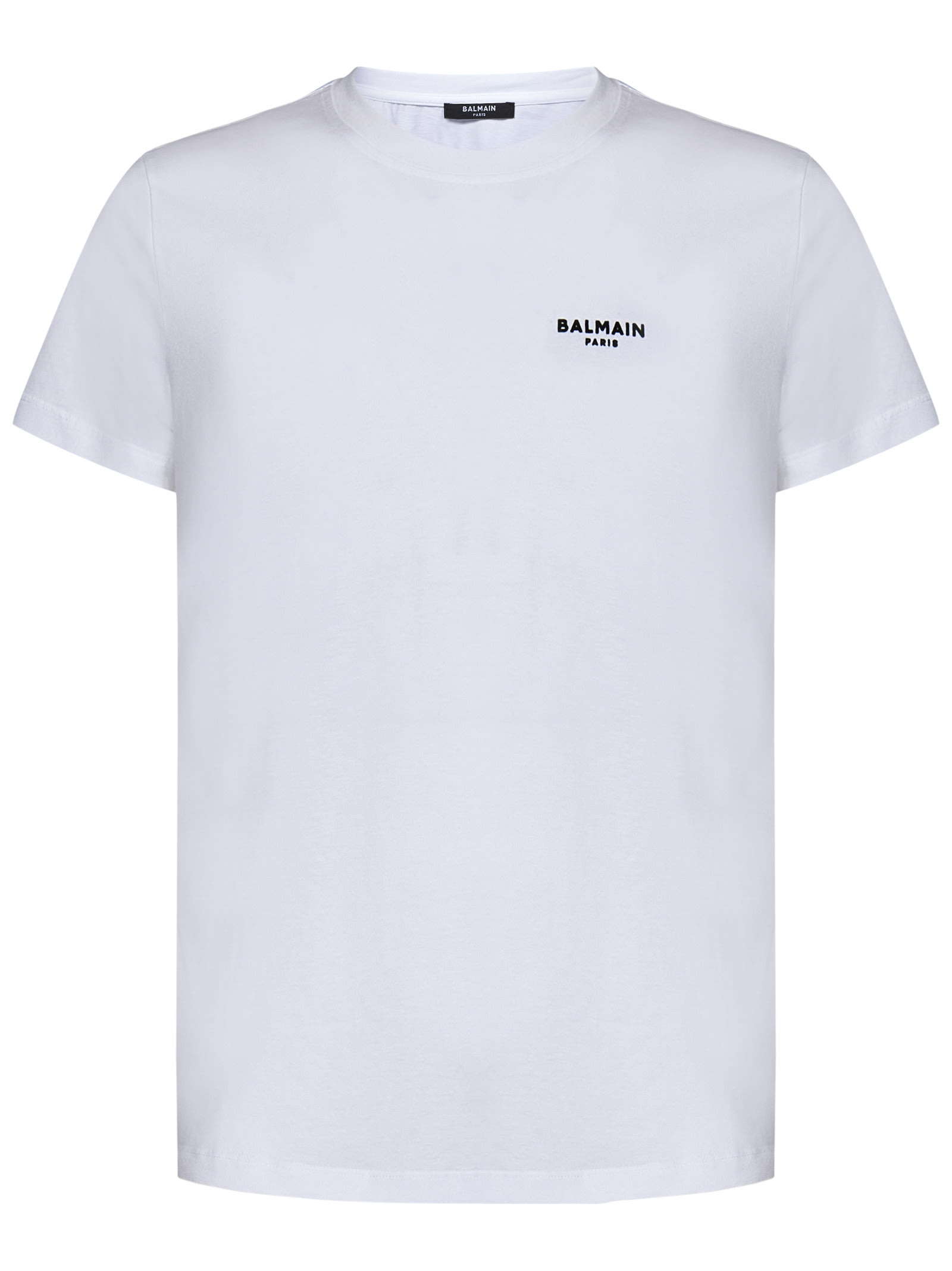 Shop Balmain Paris T-shirt In White