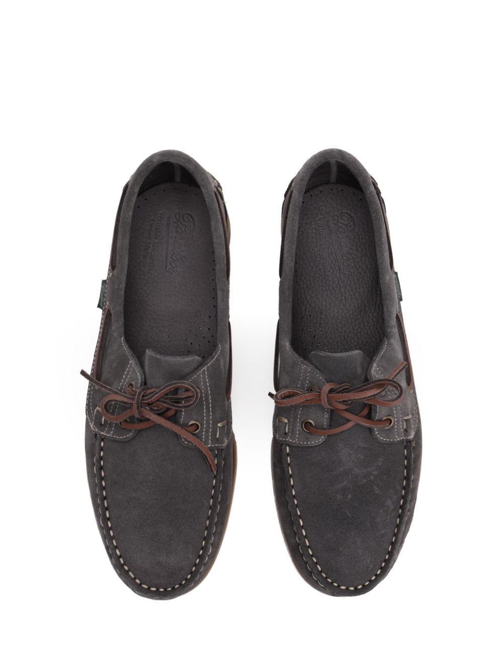 Shop Paraboot Barth Boat Shoes In Blue