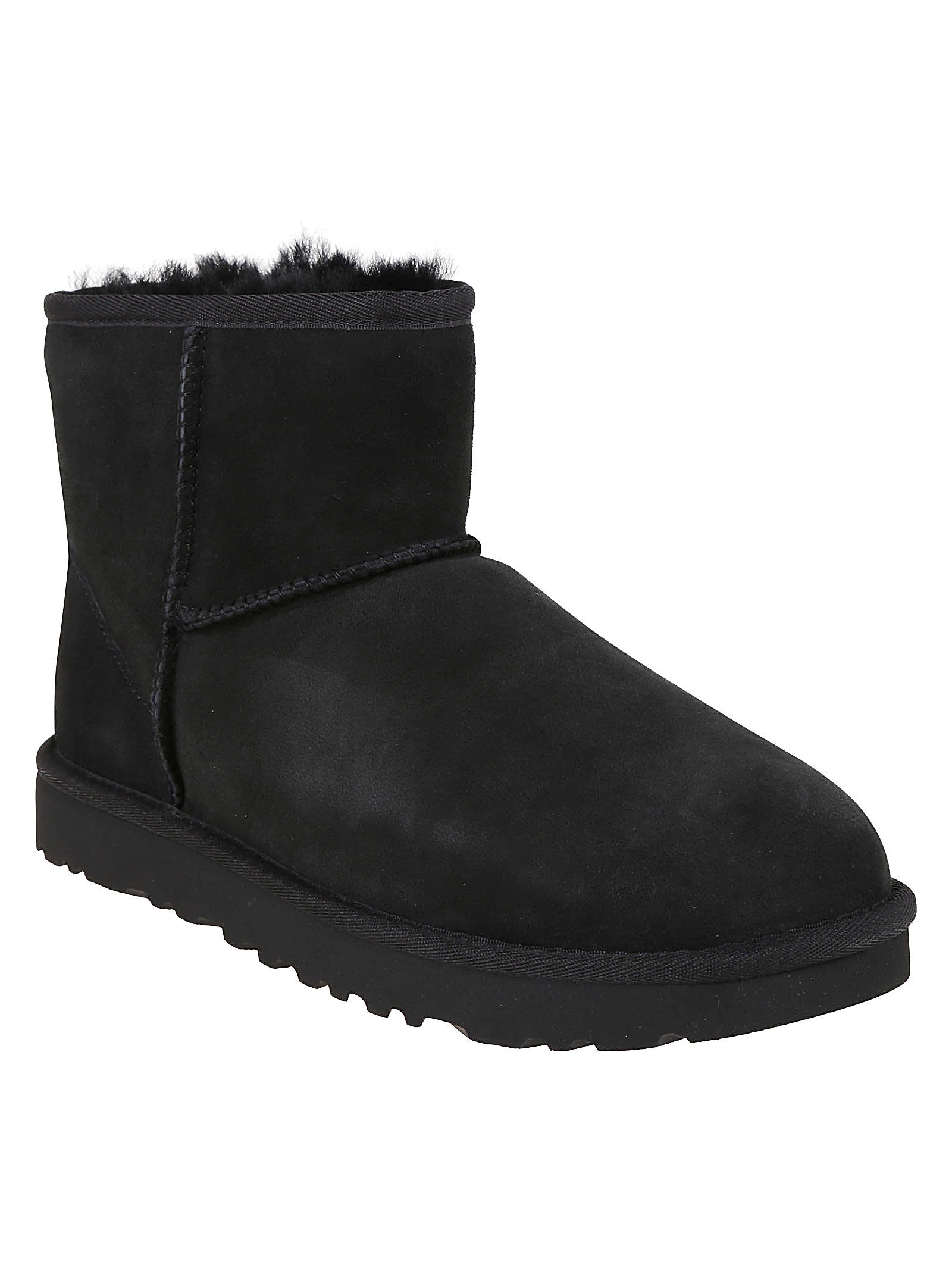 Shop Ugg W Classic Mini Ii In Blk Black