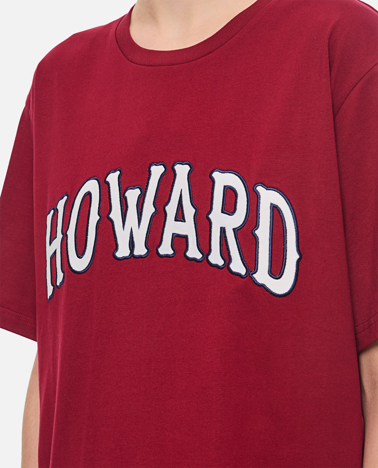 Shop Wales Bonner Howard T-shirt In Red