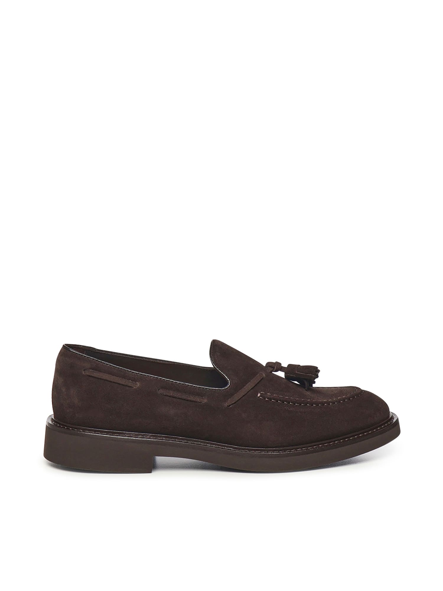 Doucal's Tassel Loafer In Brown