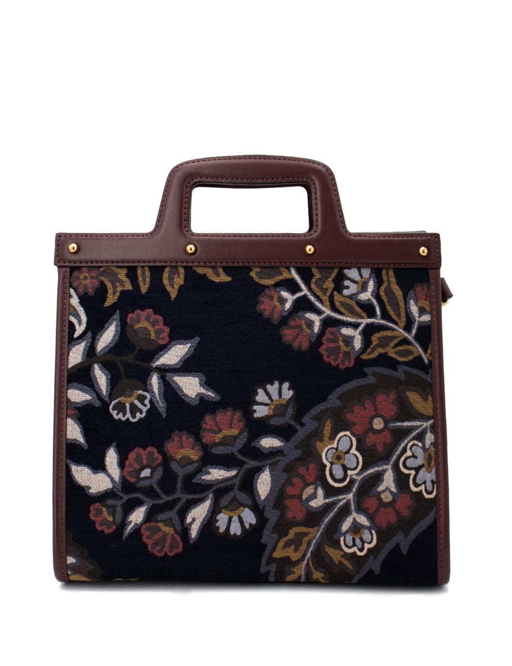 Shop Etro Bag In Multicolor On Blue Base