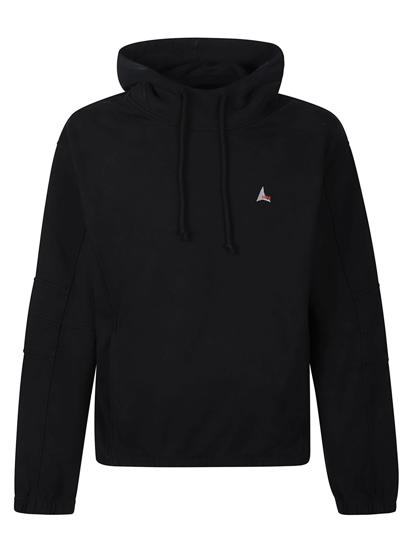 Shop Roa Heavy Hoodie In Black