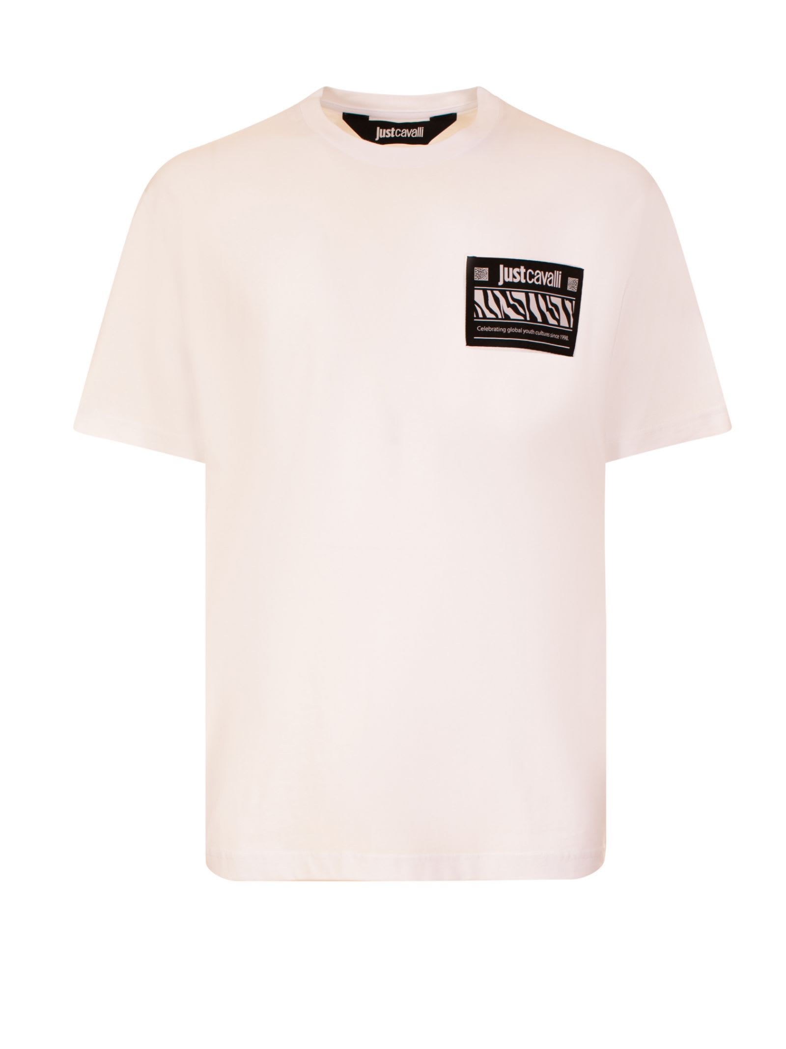 Roberto Cavalli Just Cavalli T-shirt In White