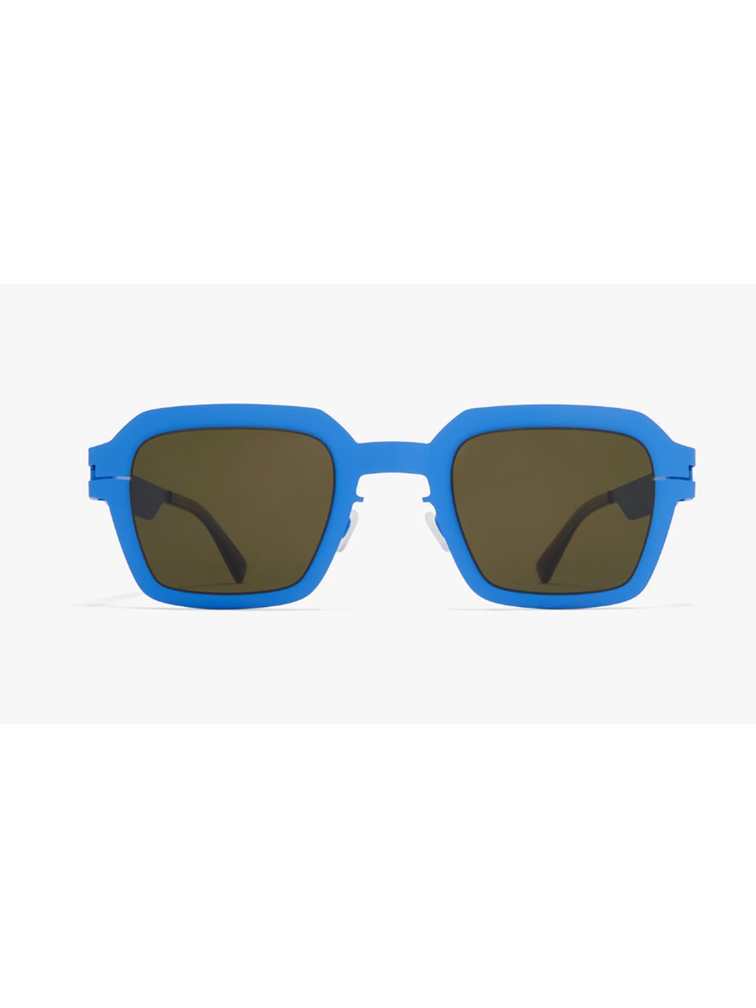 Mykita Mott Sunglasses In Light Blue Raw Green