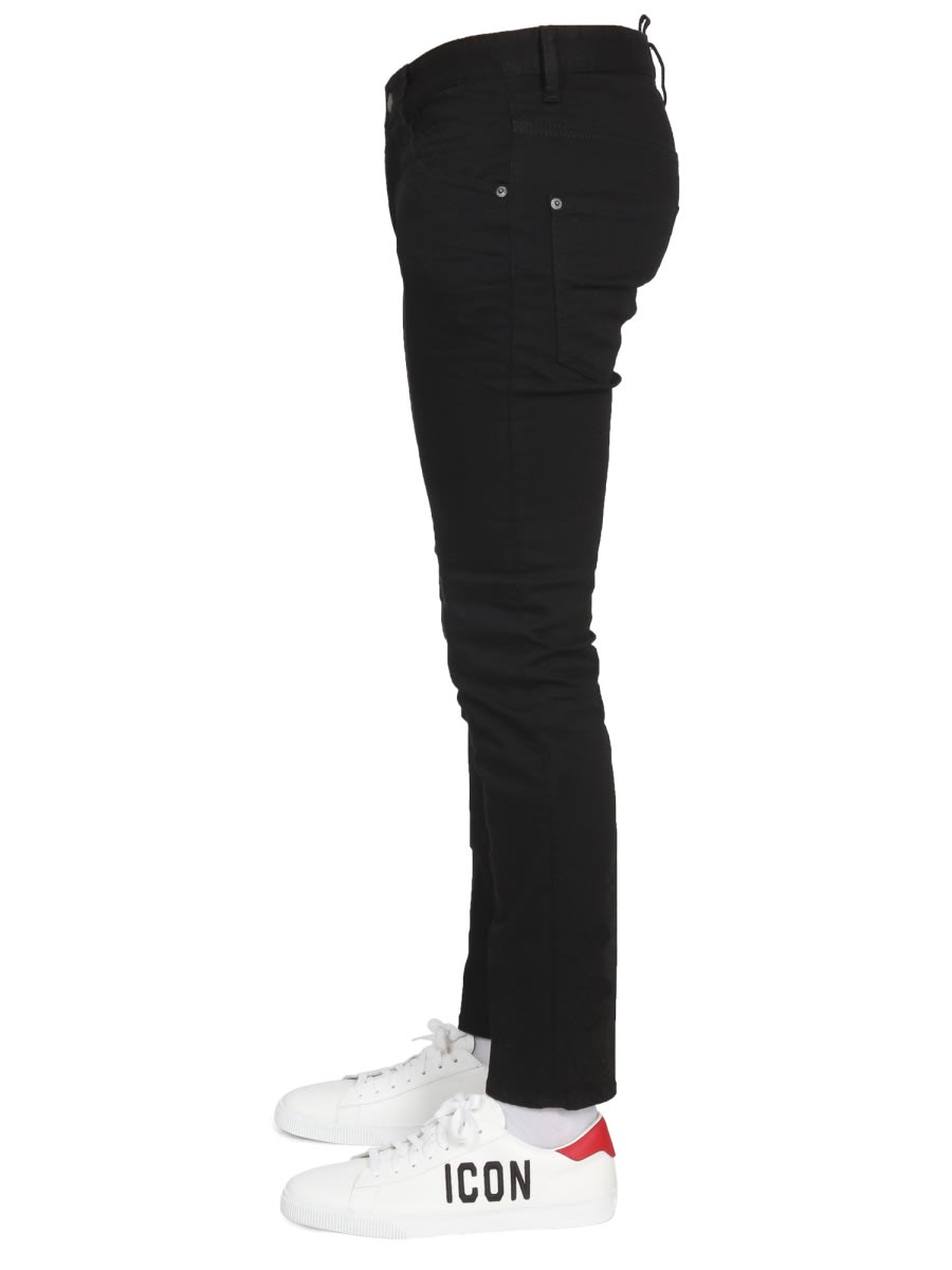 Shop Dsquared2 Skater Jeans In Black