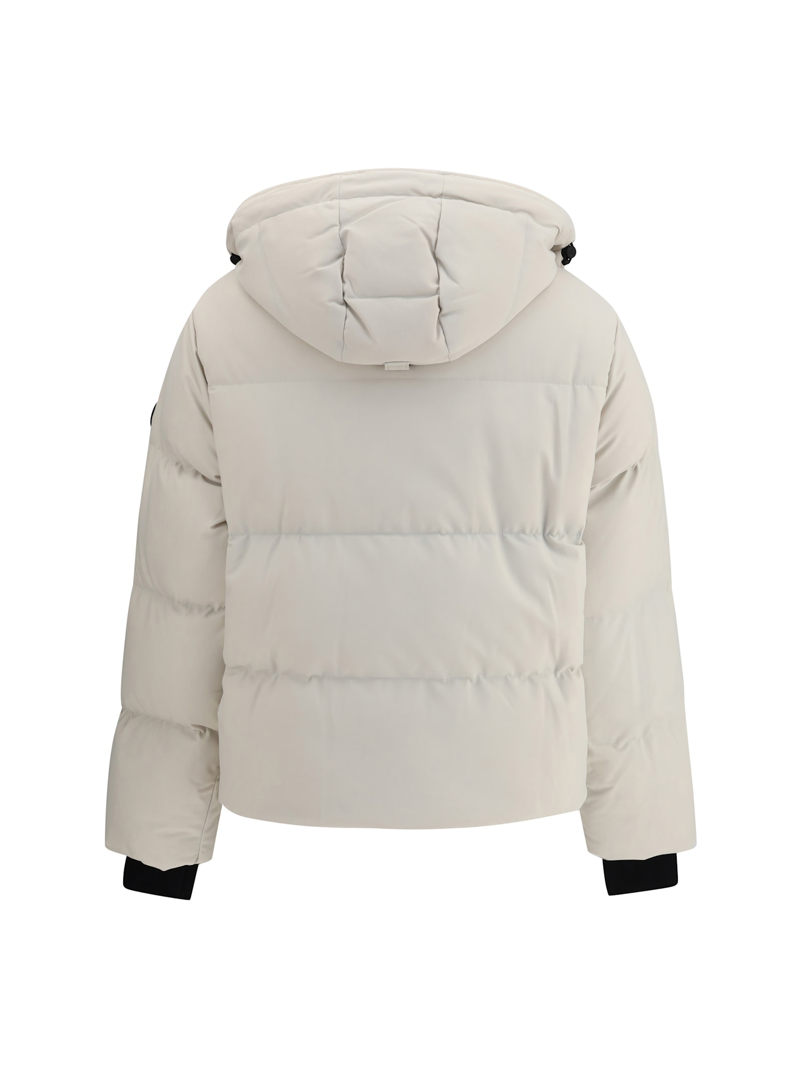 Moose Knuckles Misti Hooded Puffer Jacket In Neutral