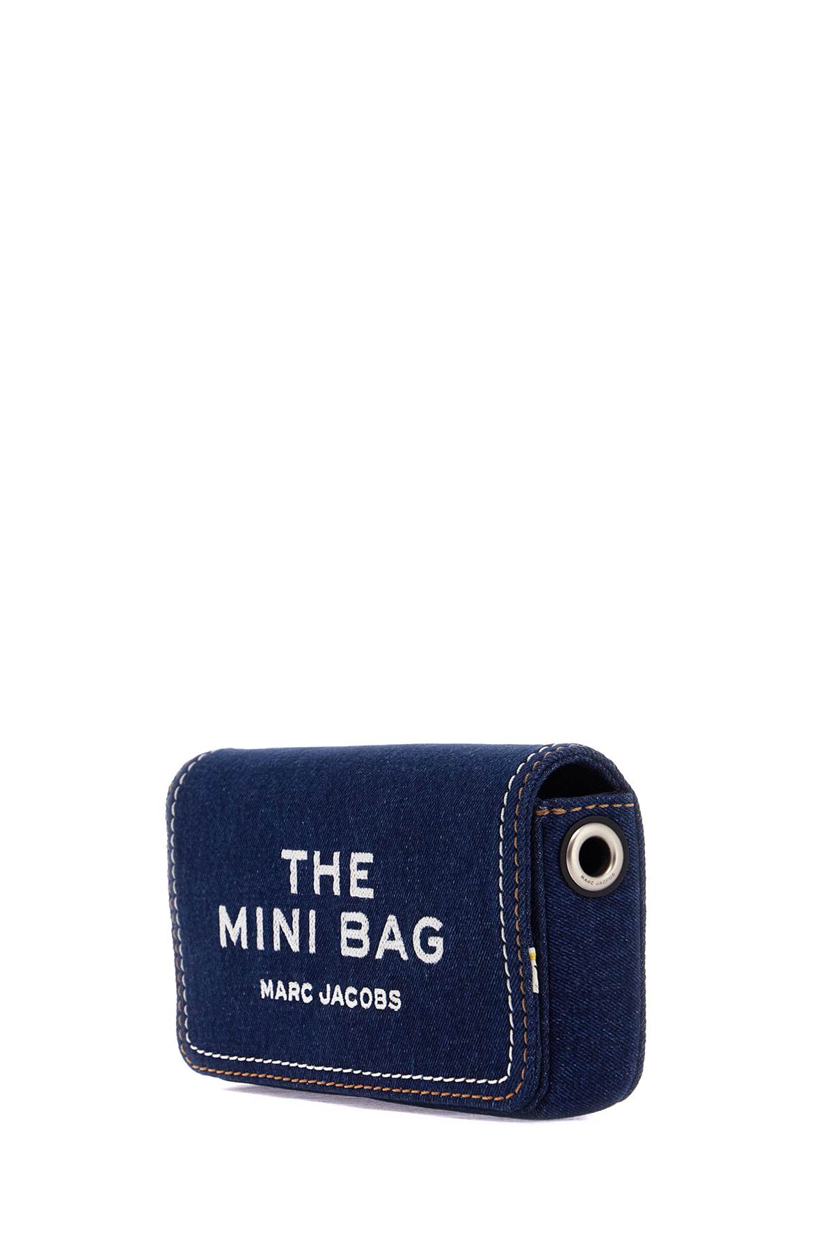 Marc Jacobs The Denim Chain Mini Shoulder Bag In Dark Wash (blue)