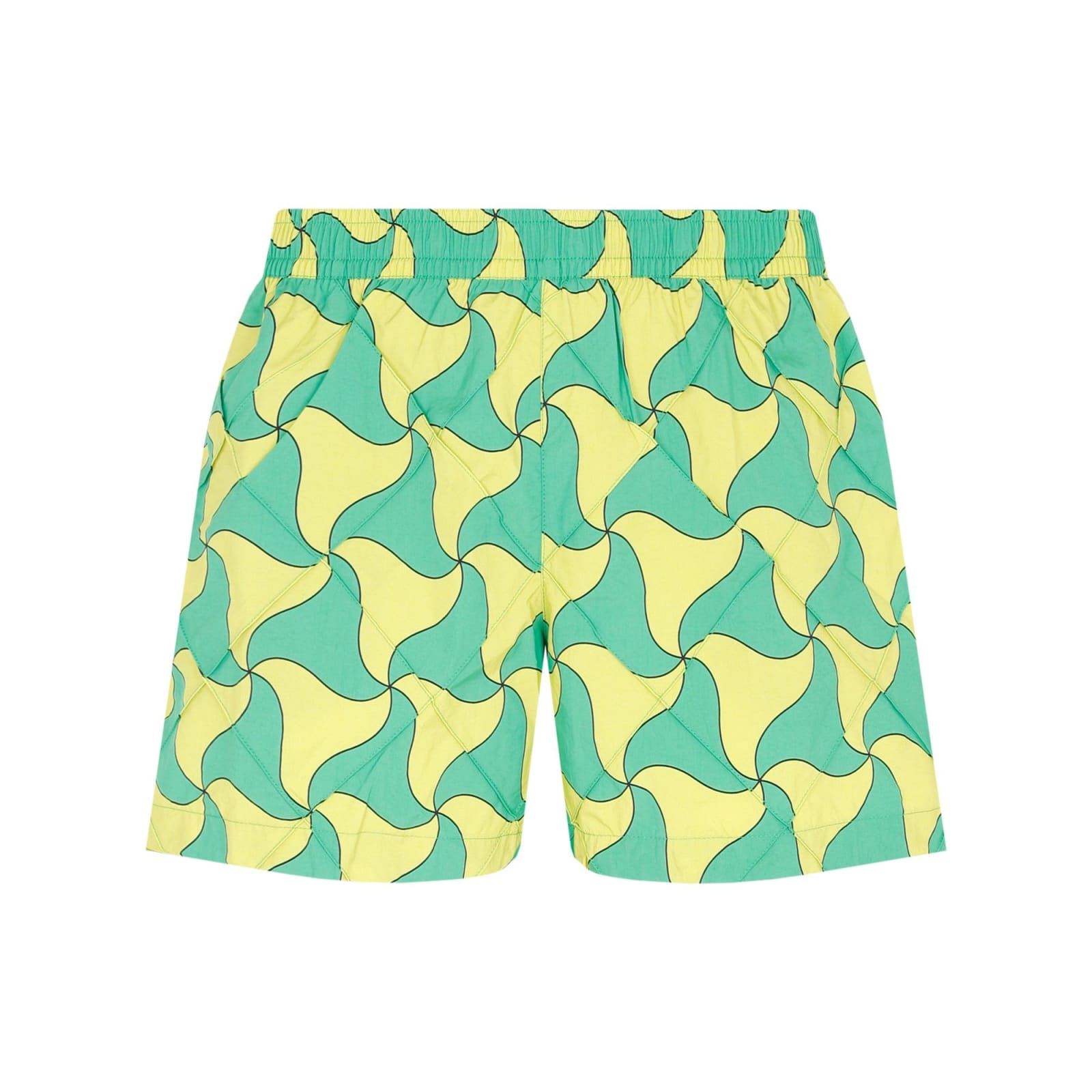 Bottega Veneta All-over Printed Swim Shorts