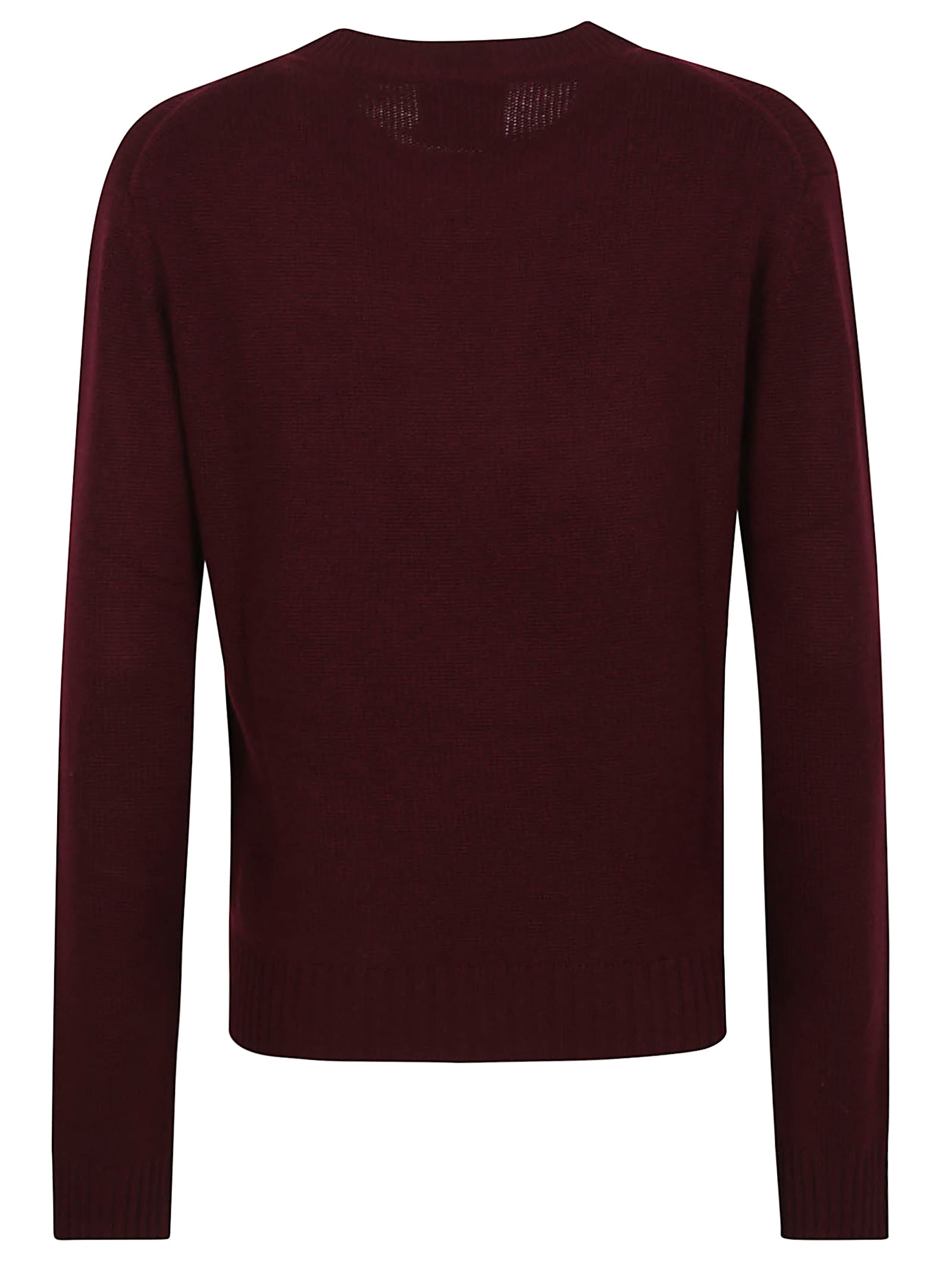Allude Bordeaux Cashmere Knitwear In Burgundy