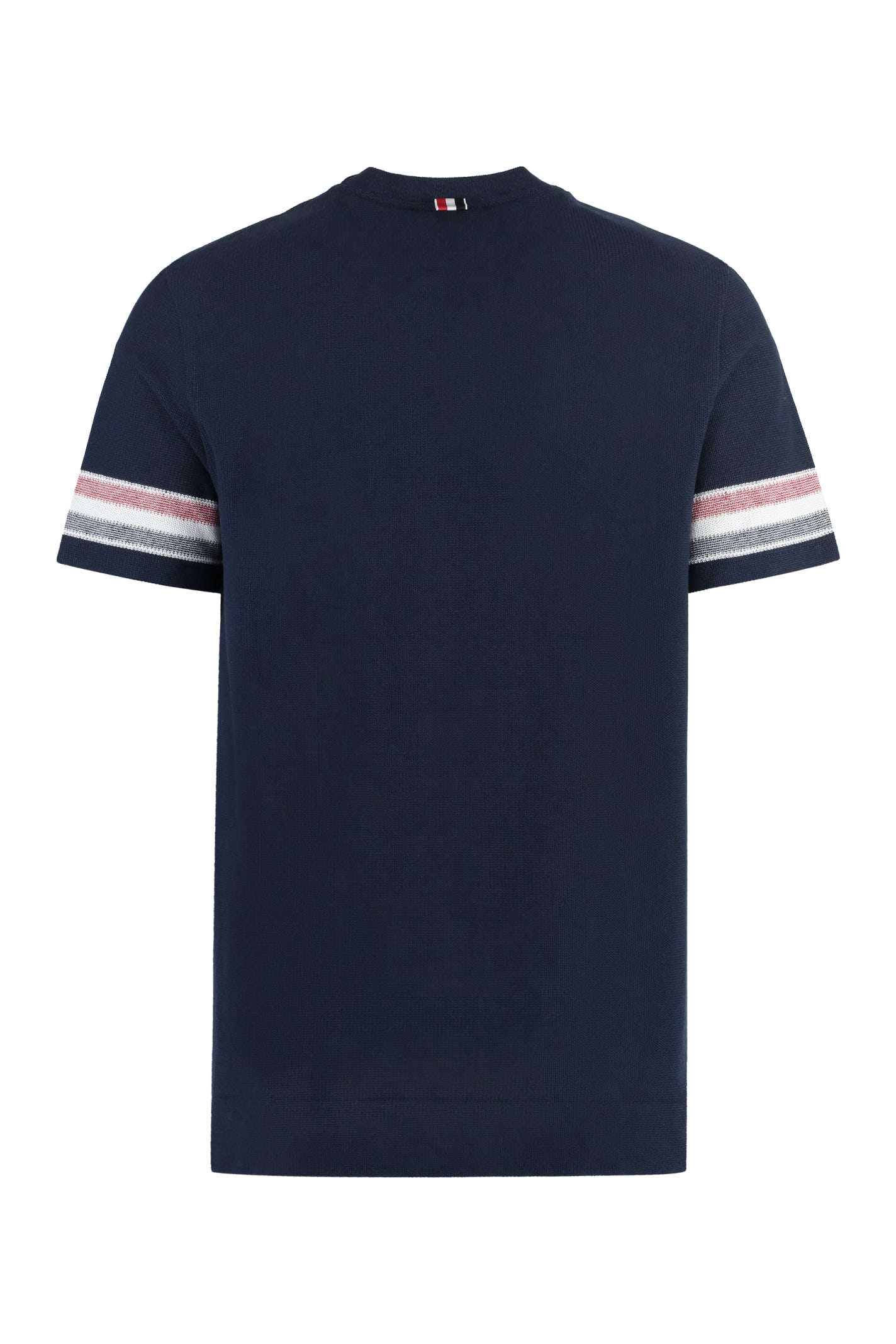 THOM BROWNE COTTON KNIT T-SHIRT