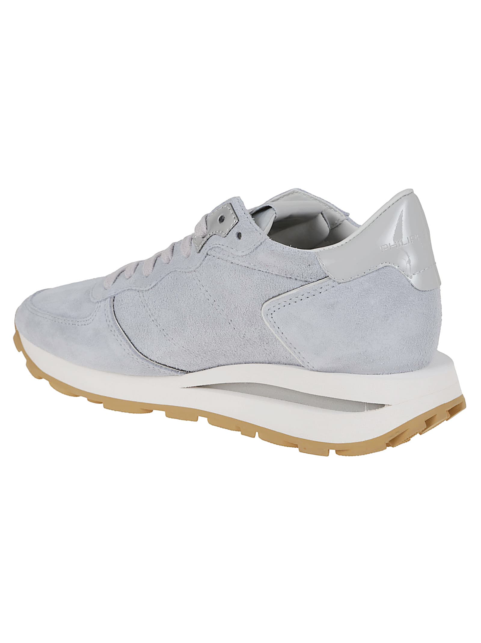 Philippe Model Tkld.dm12 Sneakers With Leather Construction In Gray