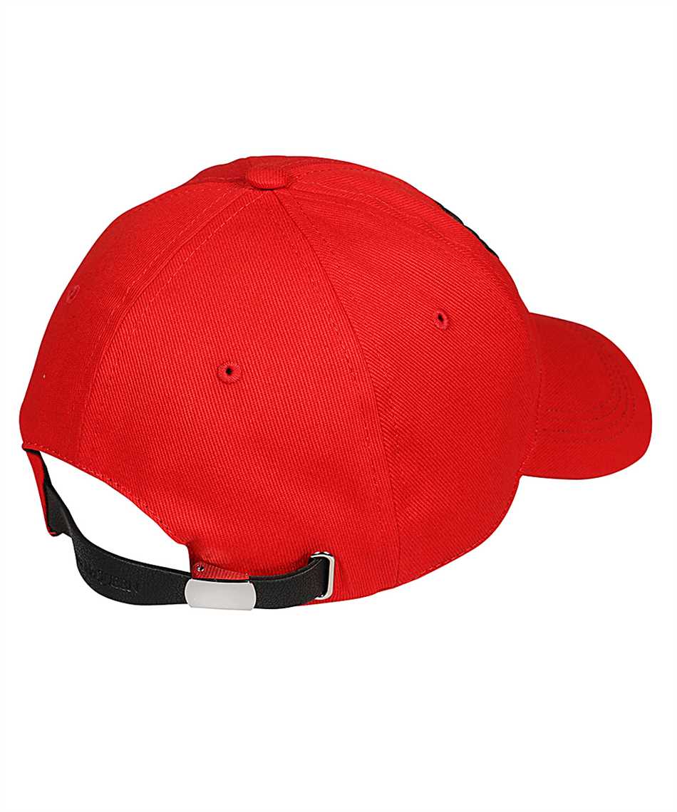 Shop Alexander Mcqueen Logo Baseball Cap In Red