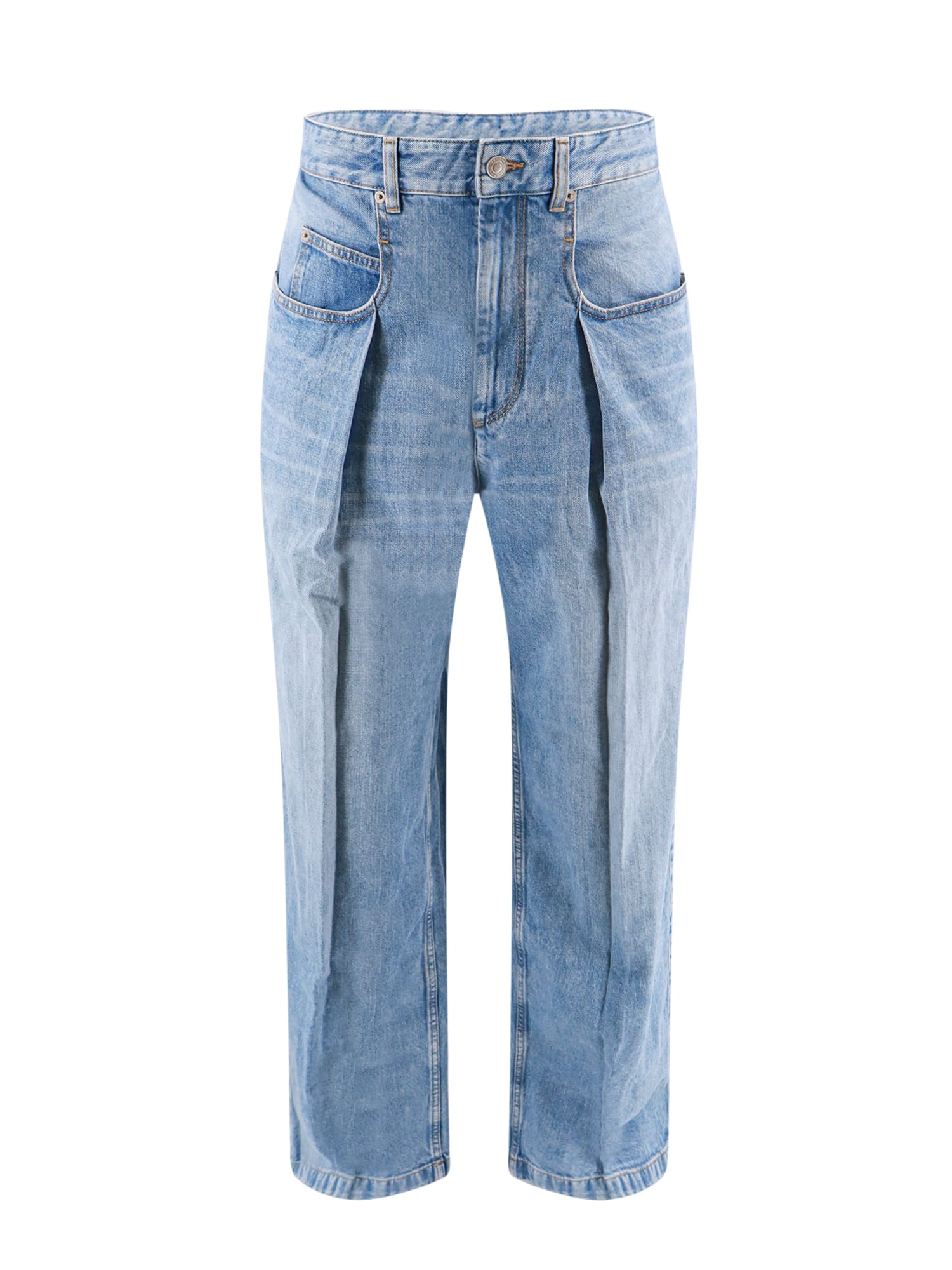 Shop Isabel Marant Janael Jeans In Blue