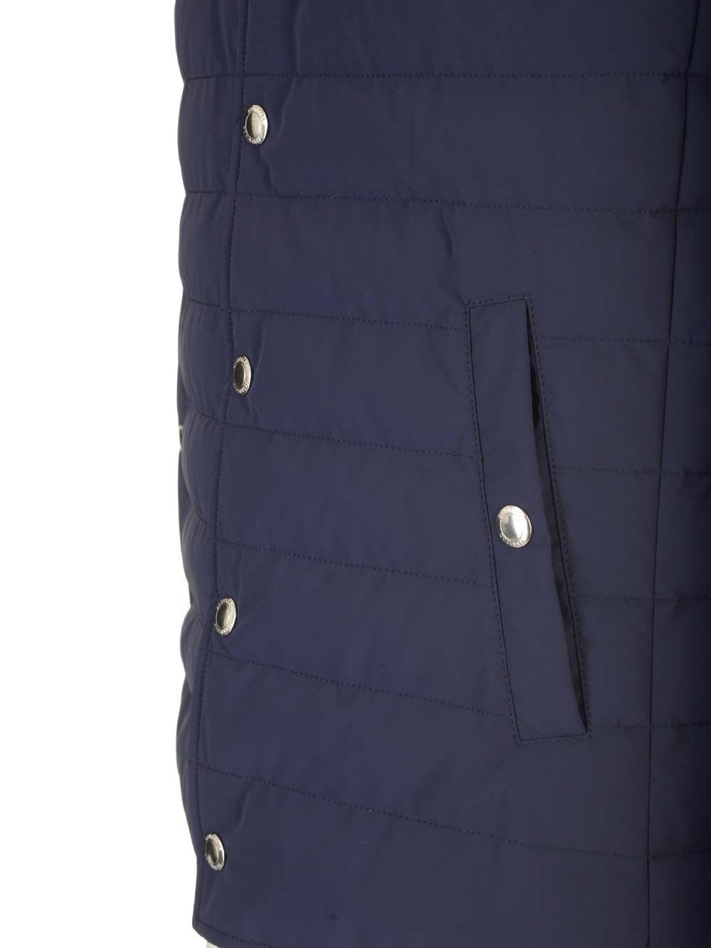 Shop Brunello Cucinelli Lightweight Down Jacket In Blue