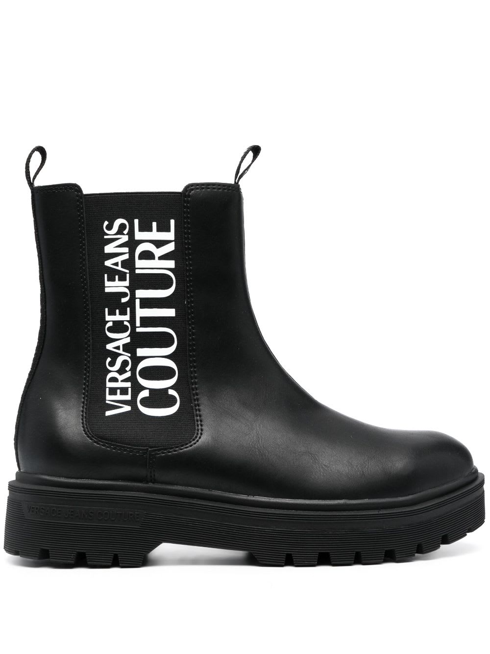 Shop Versace Jeans Couture Syrius Dis47 Boots In Black