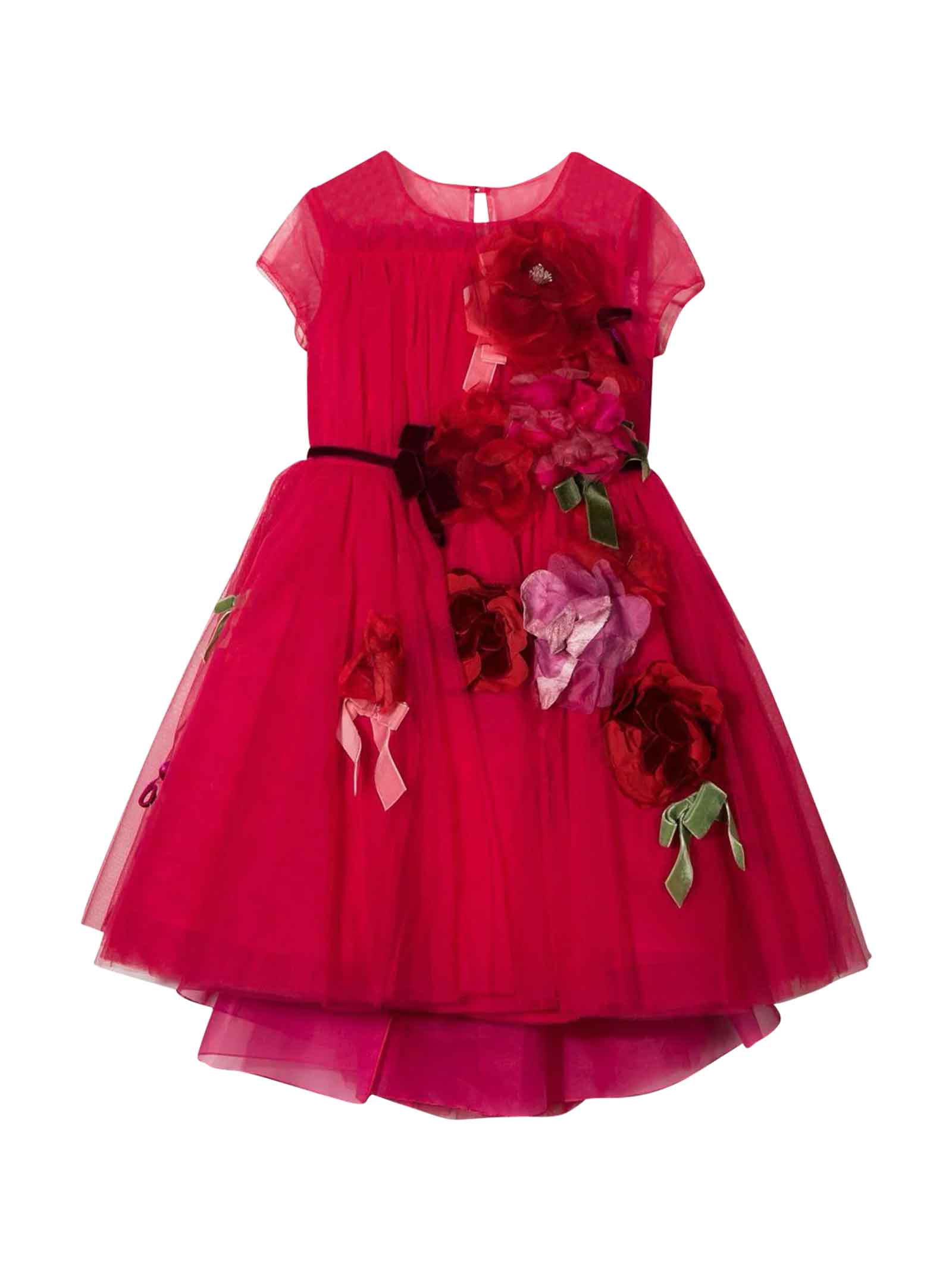 Marchesa Fuchsia Dress Girl Kids Couture