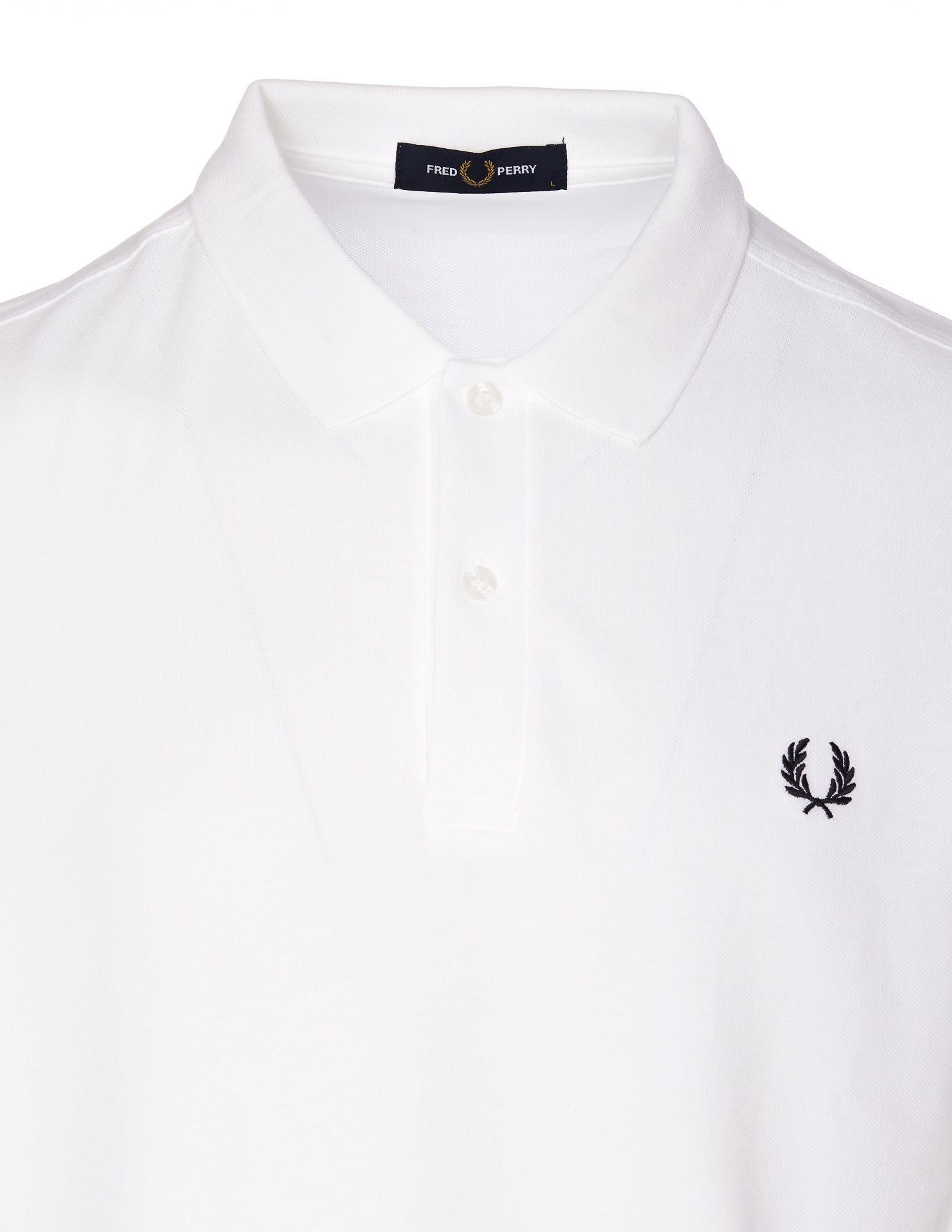 Shop Fred Perry Polo T-shirt In White