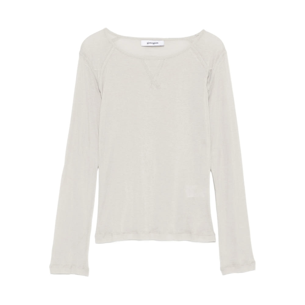 Gimaguas Maura Long-sleeve T-shirt In White