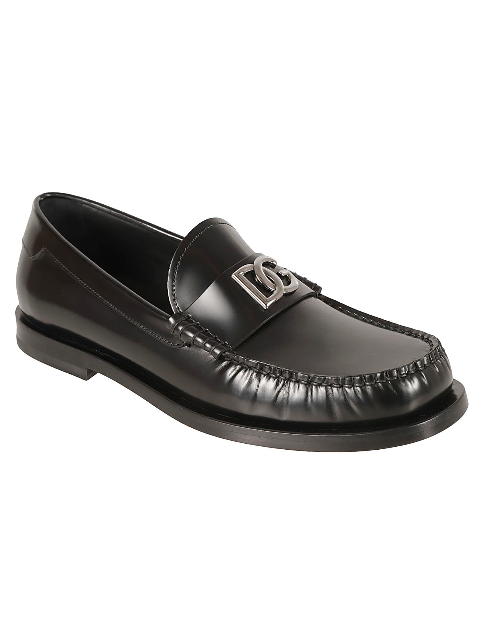 Shop Dolce & Gabbana City Loafers In Black