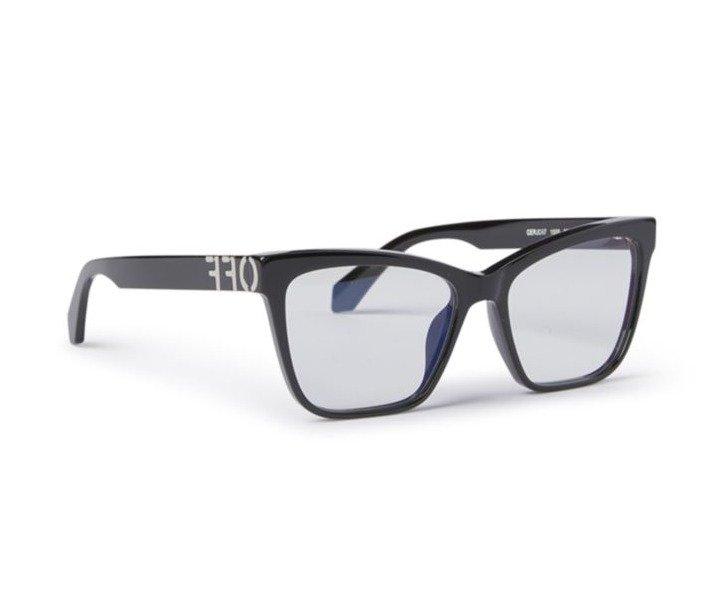 Shop Off-white Cat-eye Glasses In 1000 Black