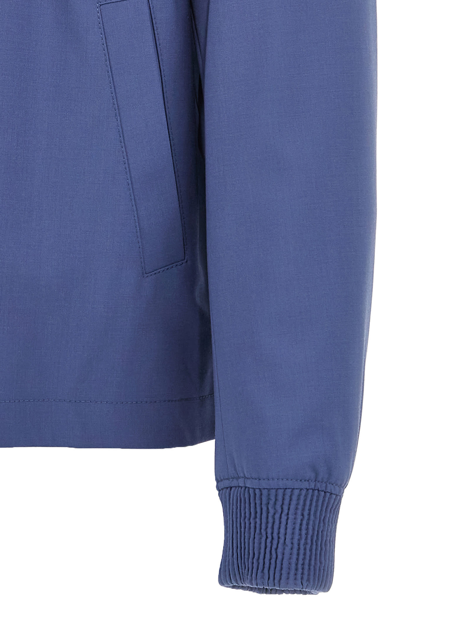 Hugo Boss Light Blue Hanry Pad Jacket In Light Blue