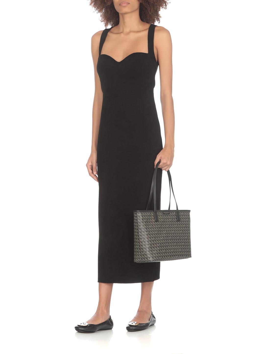 Tory Burch Ever-ready Shopping Bag In Black