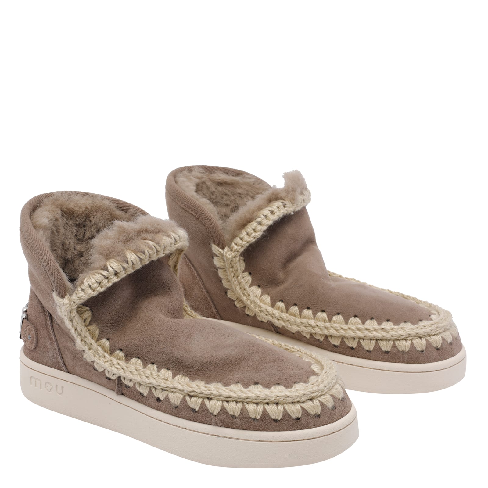 Mou New Eskimo Booties In Gray