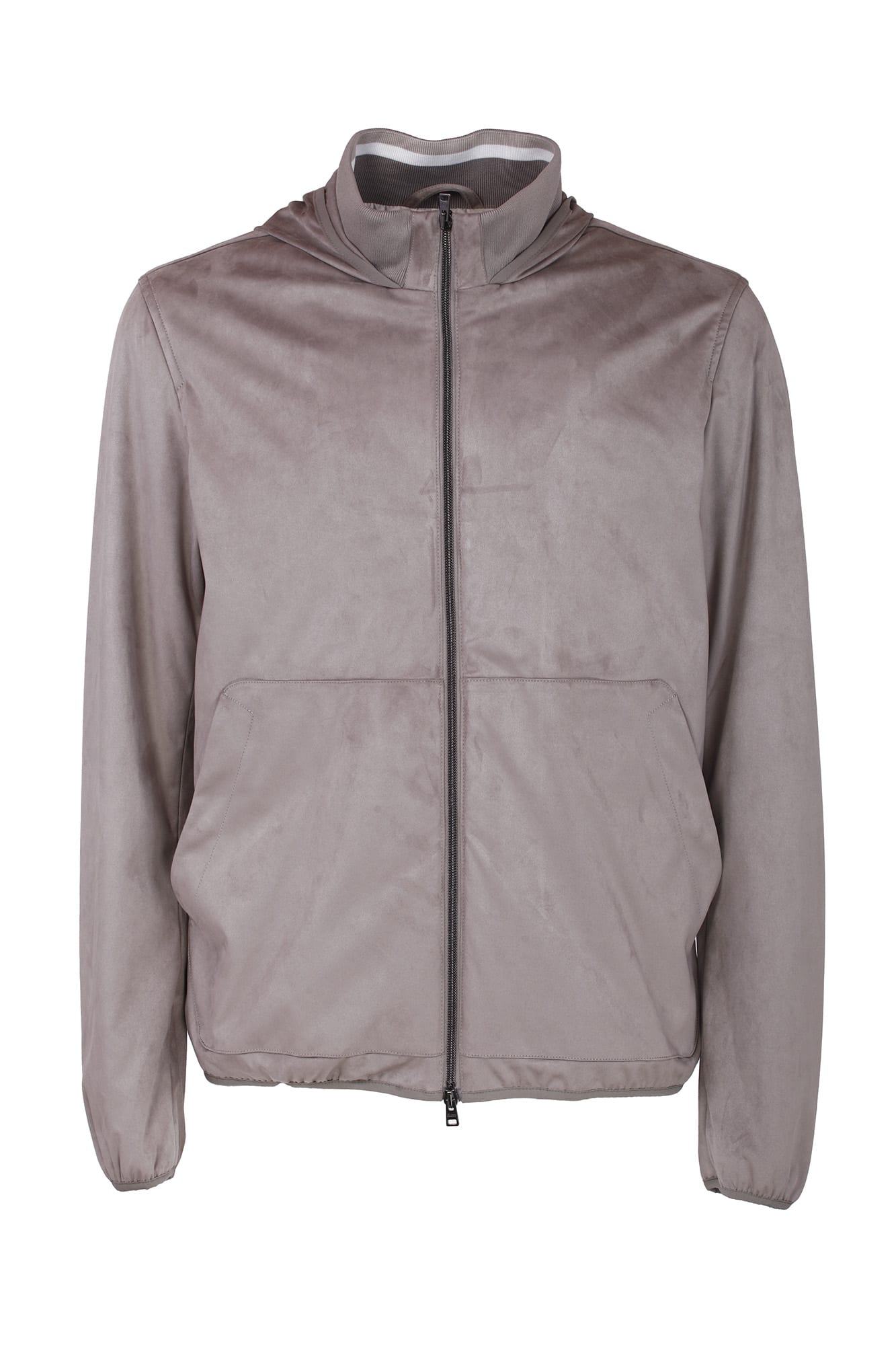 Shop Herno Coats Dove Grey