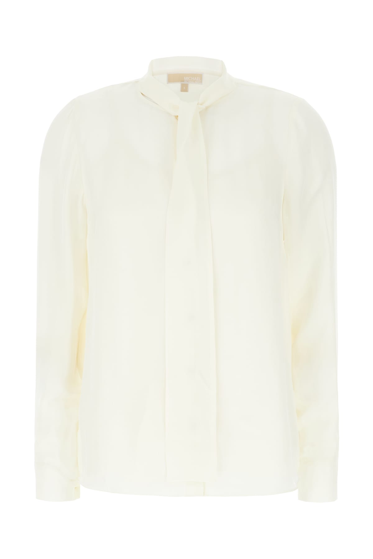 Michael Kors Ivory Viscose Blend Blouse In White