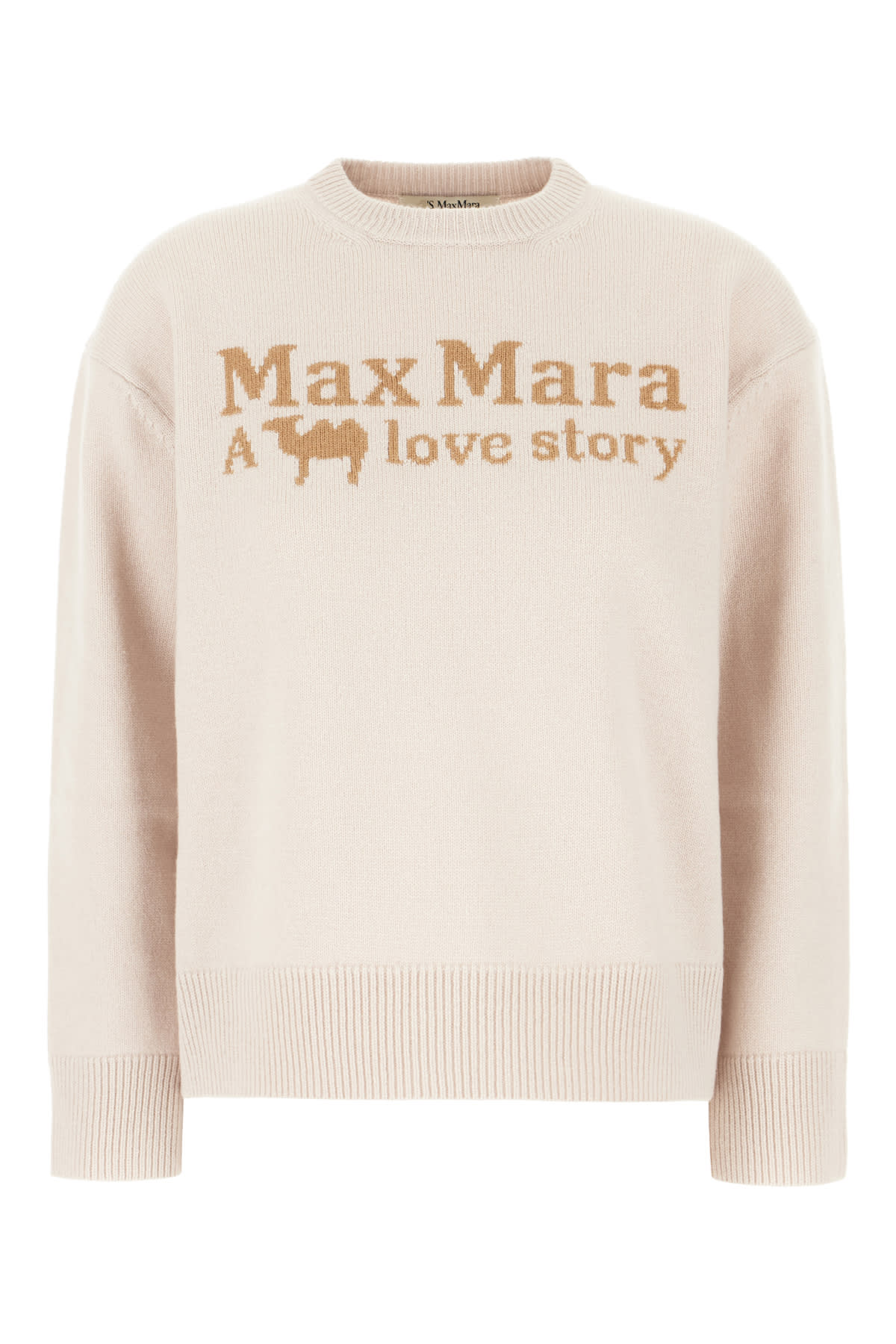 'S Max Mara Cappuccino Wool Blend Sweater