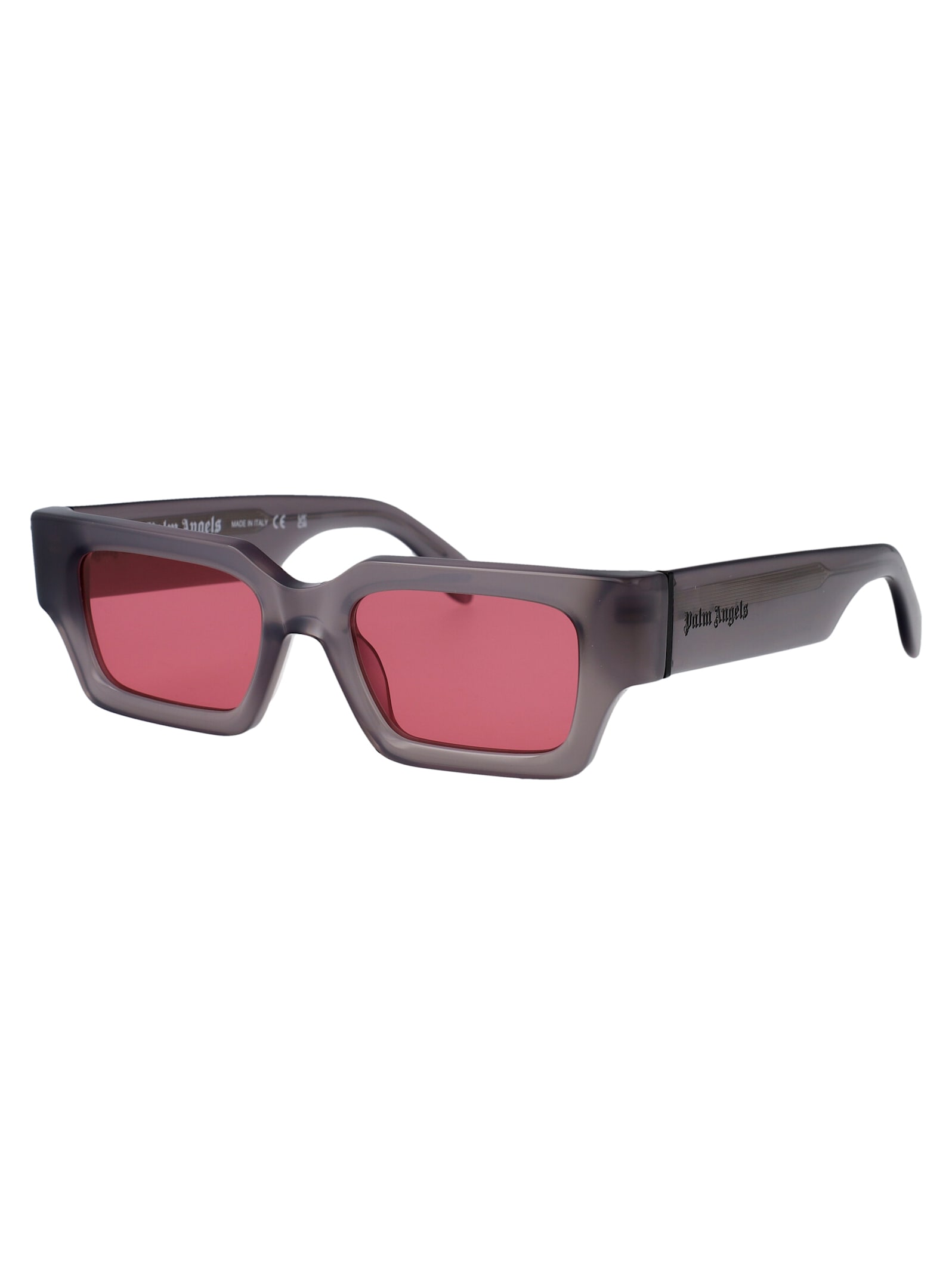 Palm Angels Hyde Sunglasses In Gray