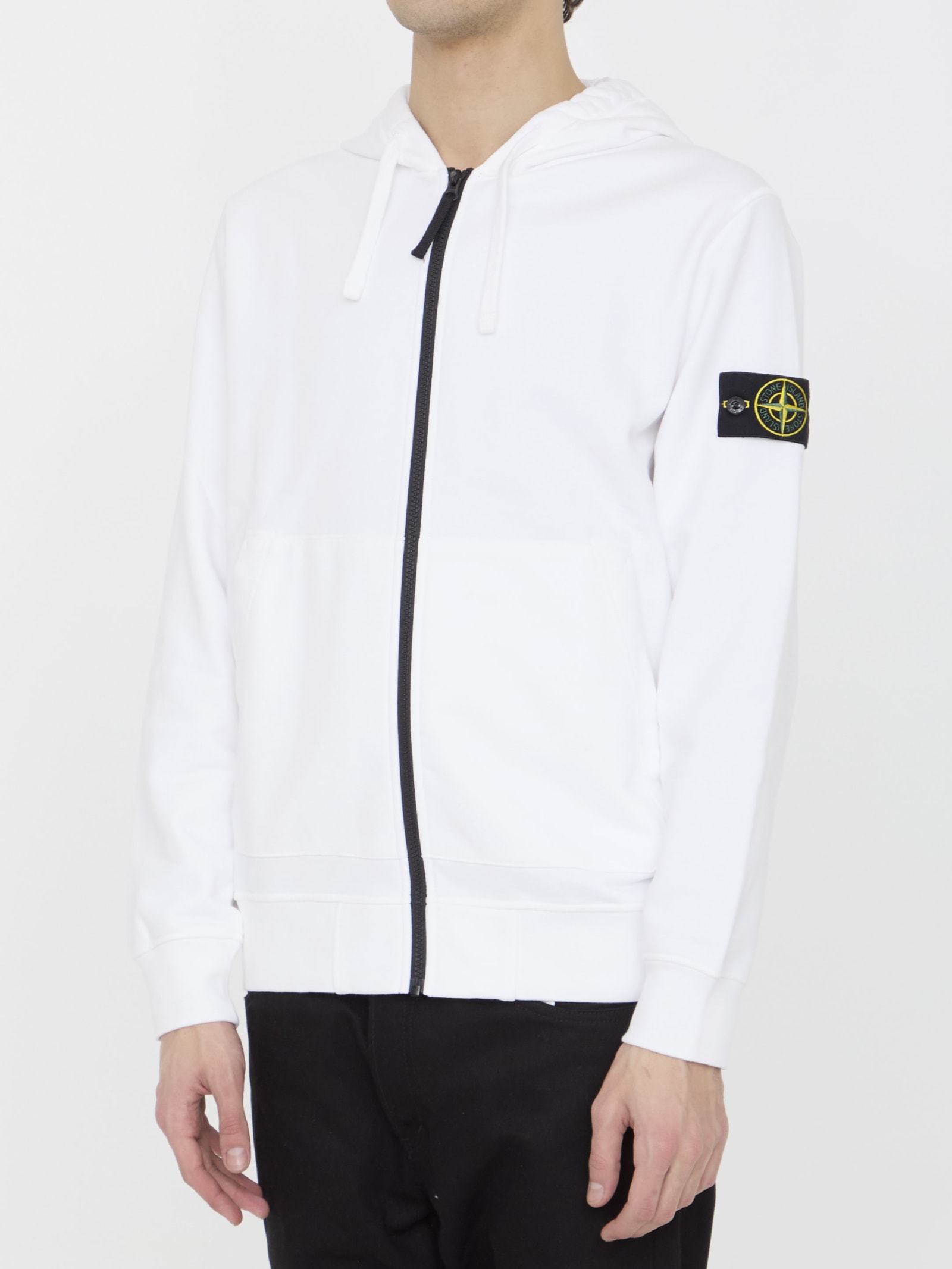 White stone hot sale island zip hoodie