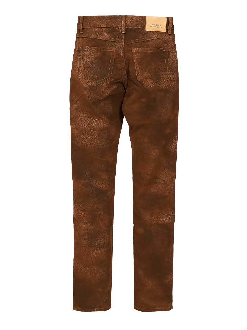 Isabel Marant Étoile Kelsie Pants In Brown