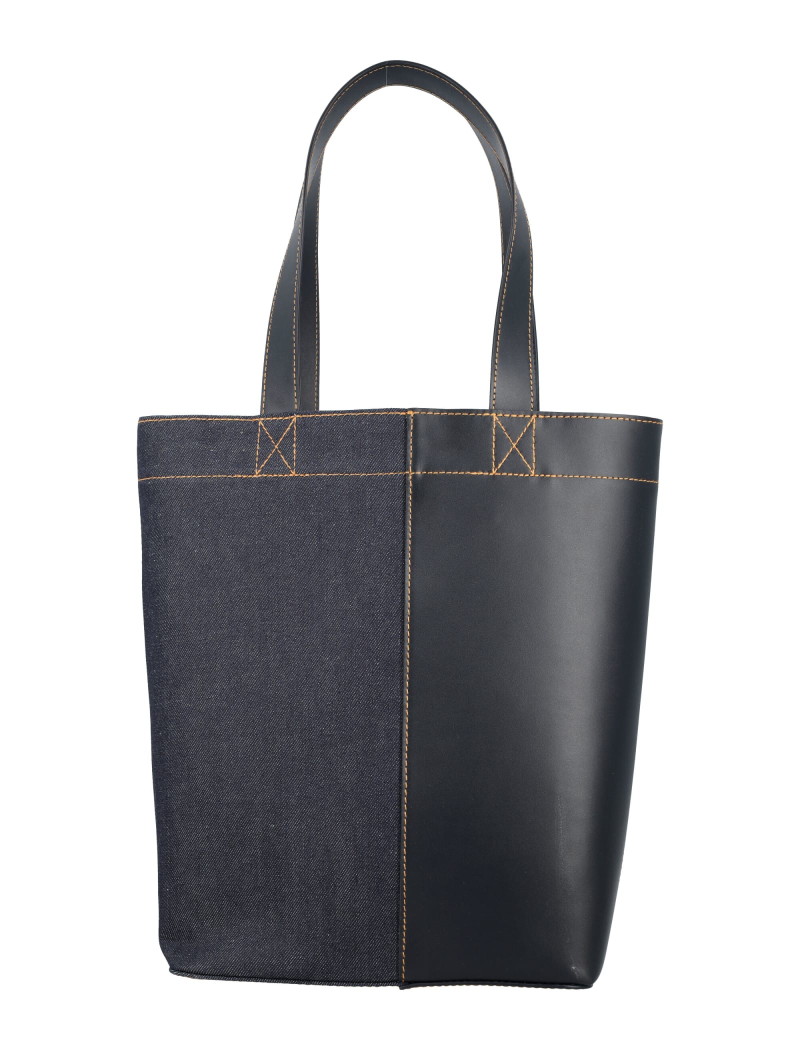 Shop Apc Axel N/s Tote Bag In Dark Navy