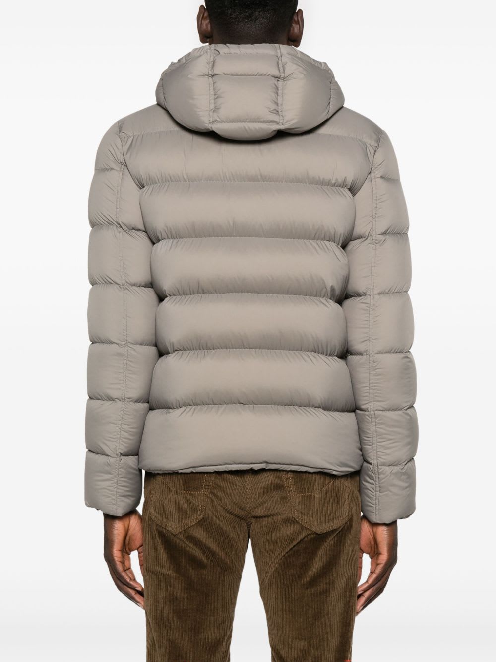 Herno Down Jacket In Gray