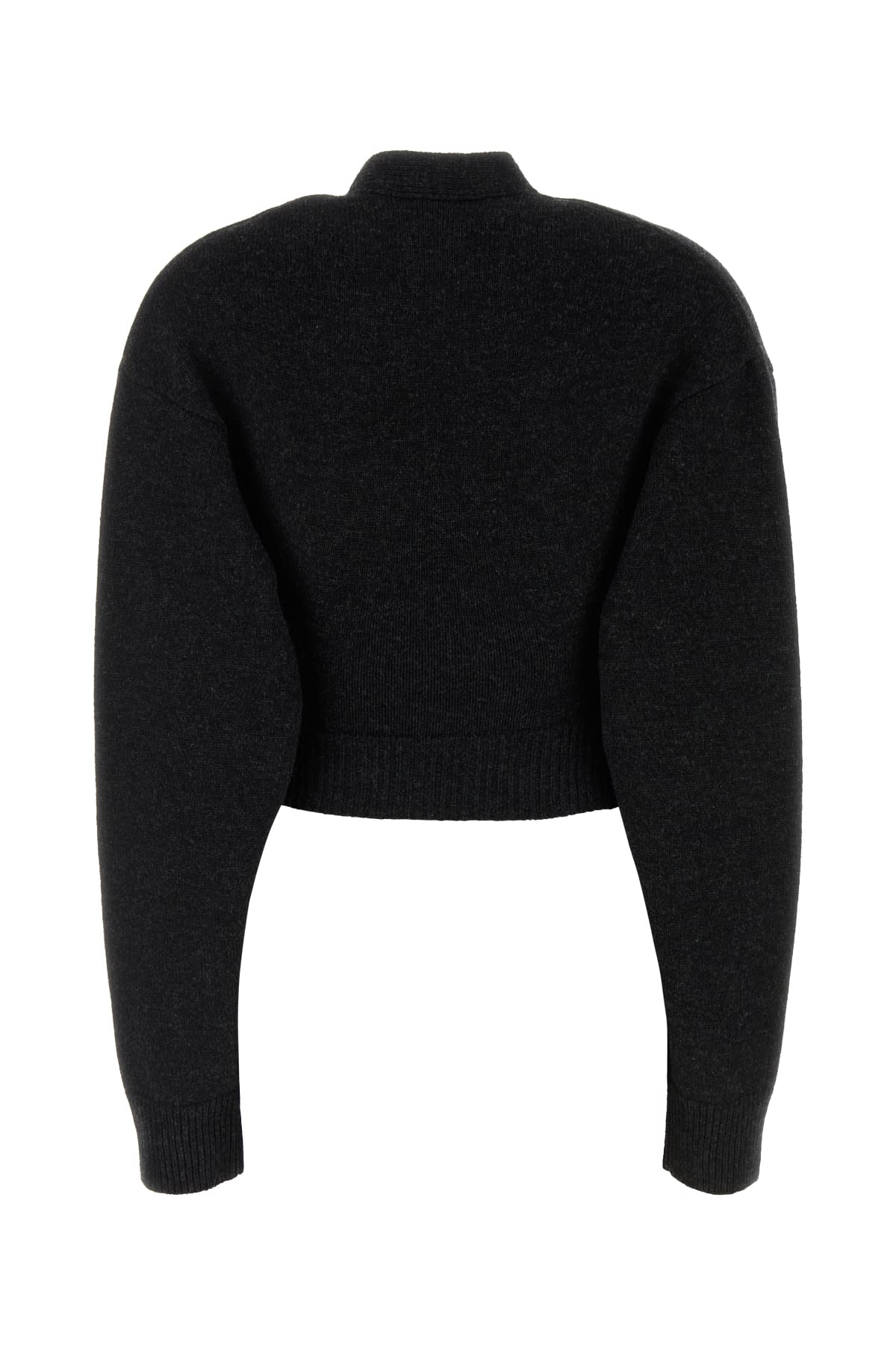 Balenciaga Wrap Cardigan In Grey