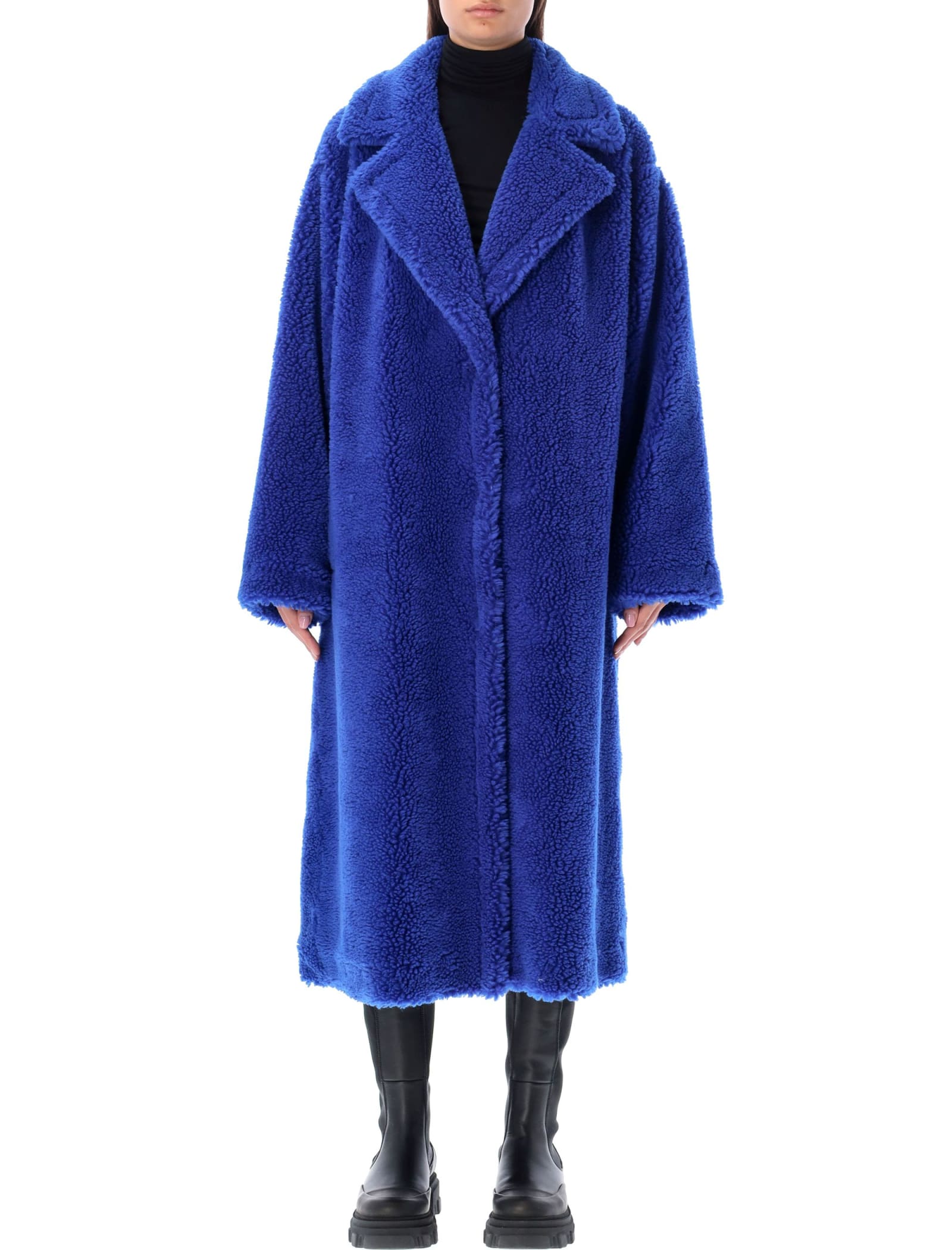 STAND STUDIO Maria Faux Fur Teddy Coat