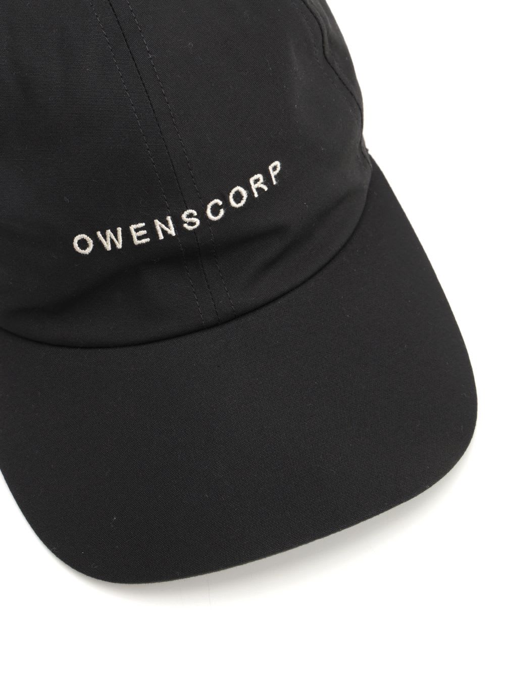 Rick Owens Baseball Cap In Black