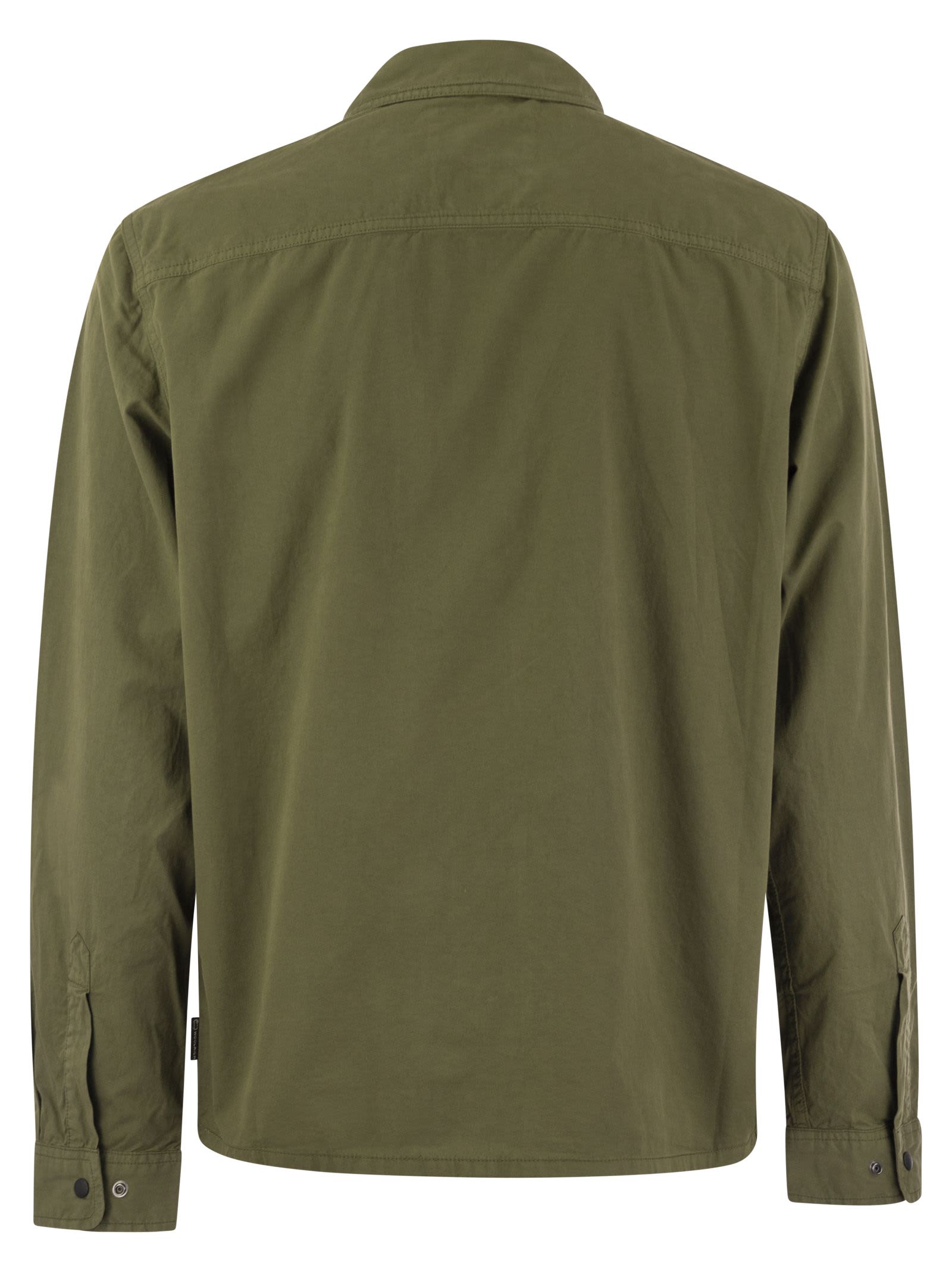 Tシャツ・カットソー WOOLRICH Garment-dyed shirt jacket in pure cotton Women's Garment-Dyed Pure Cotton Overshirt beige | Woolrich US