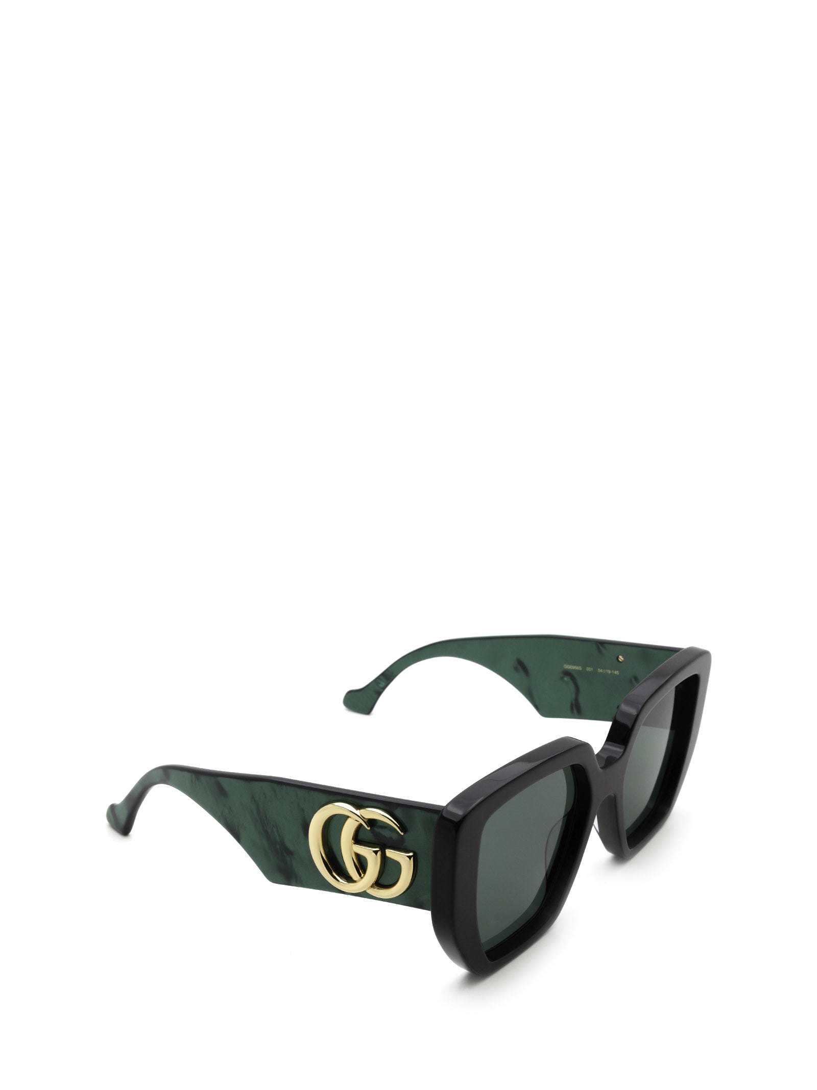 Shop Gucci Gg0956s Black Sunglasses