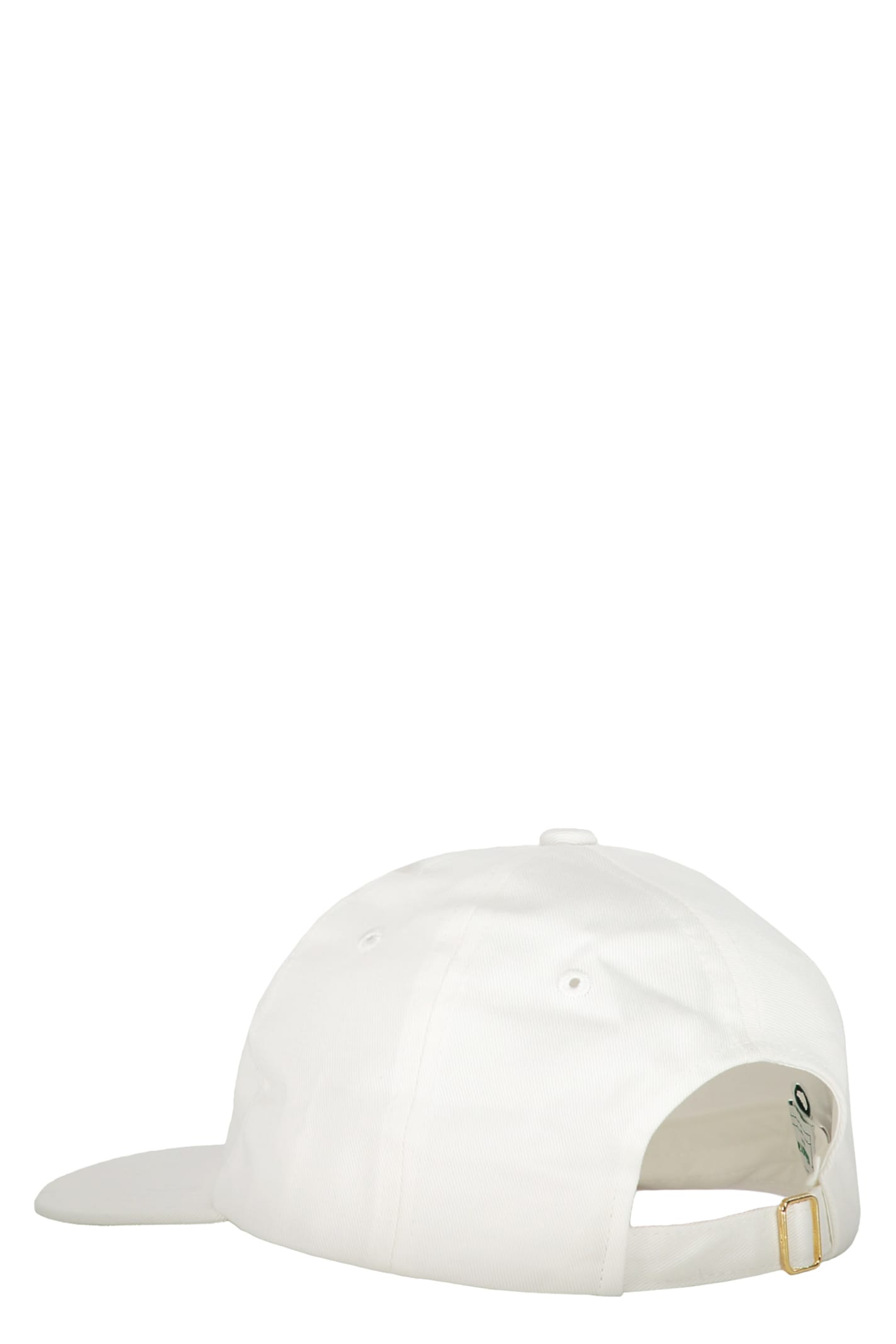 Shop Casablanca Embroidered Baseball Cap In White