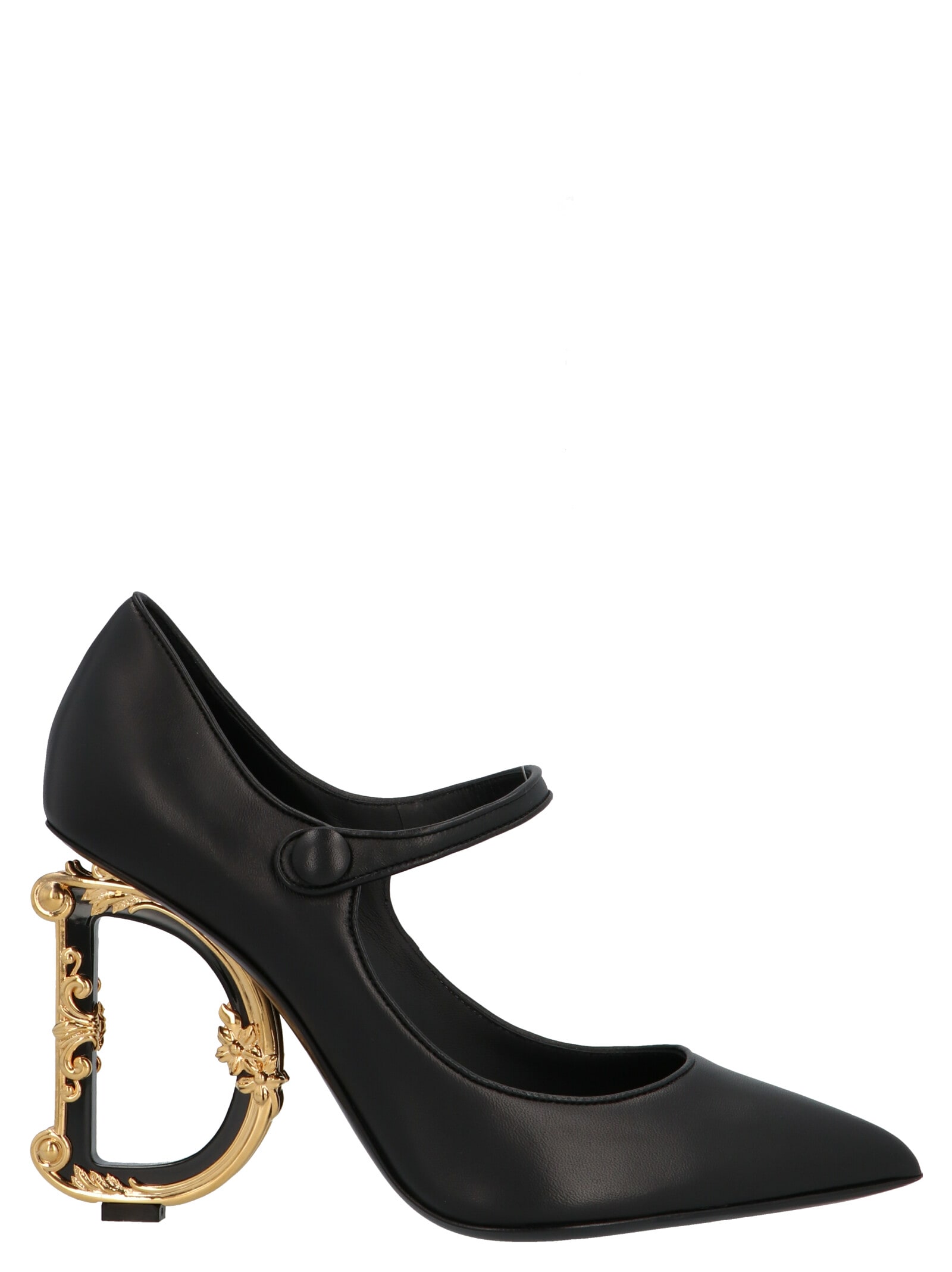 Dolce & Gabbana Dg Barocco Shoes In Black