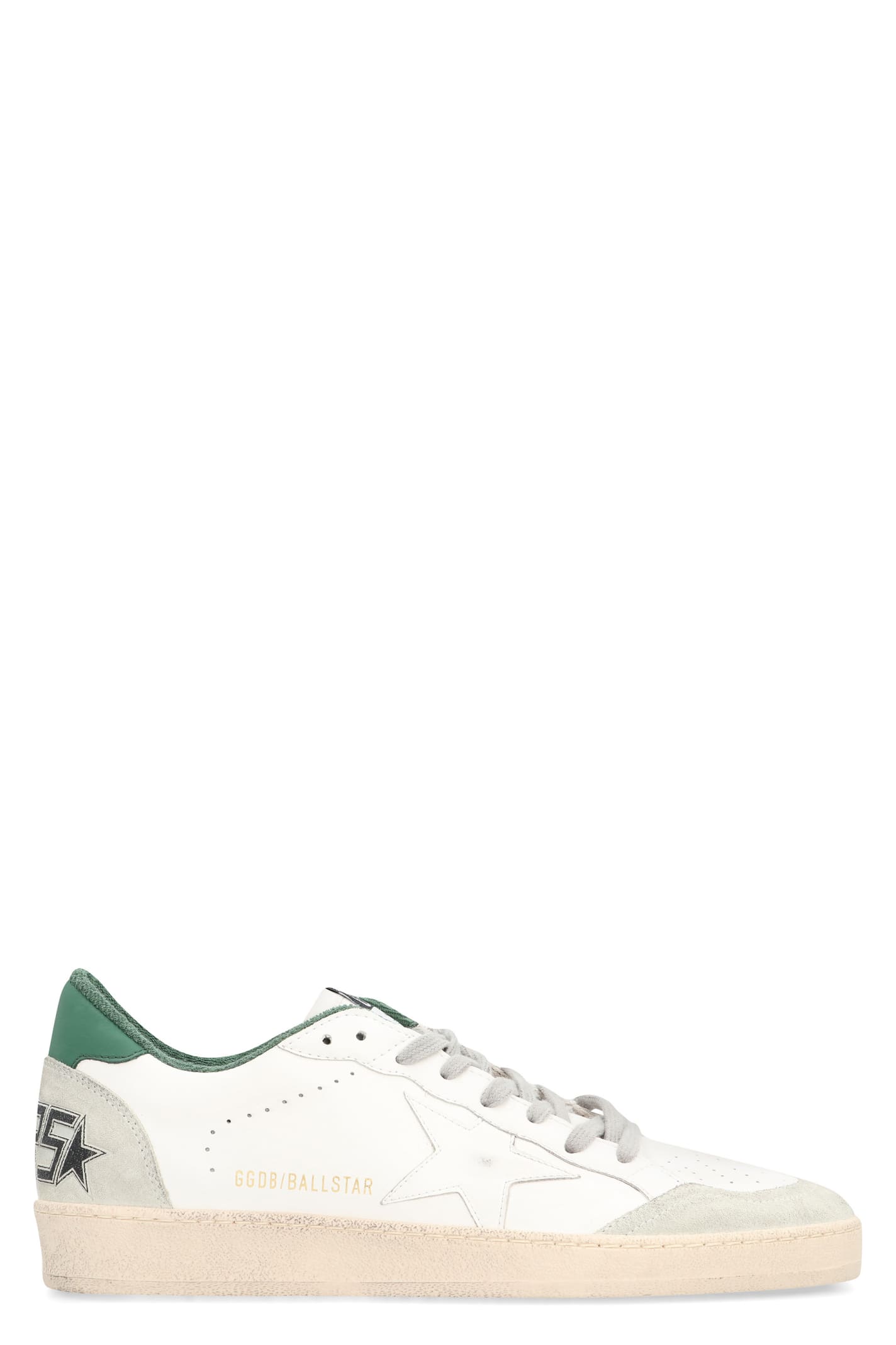 Shop Golden Goose Ball Star Low-top Sneakers In White