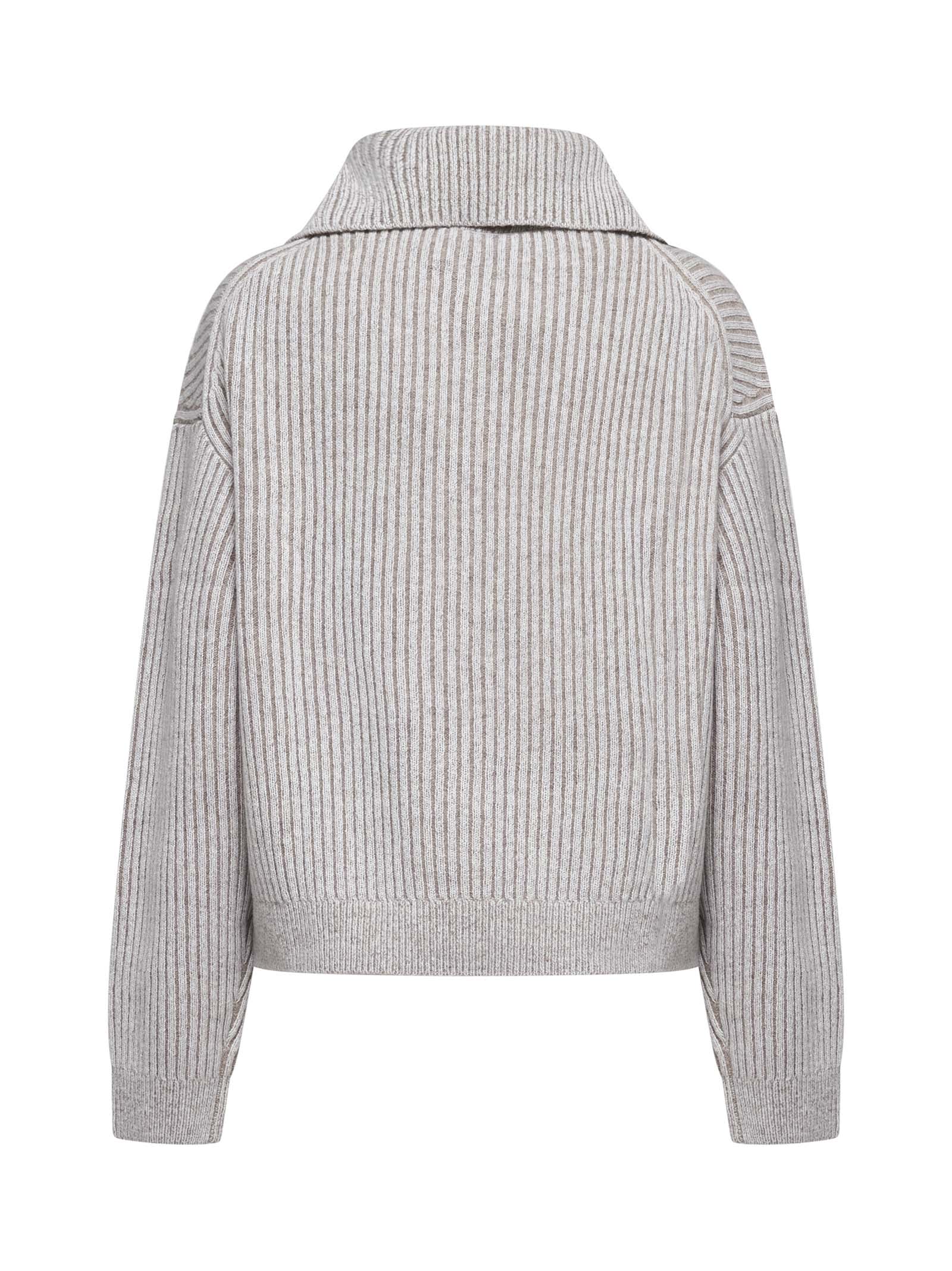 Shop Filippa K Sweater In Beige/white