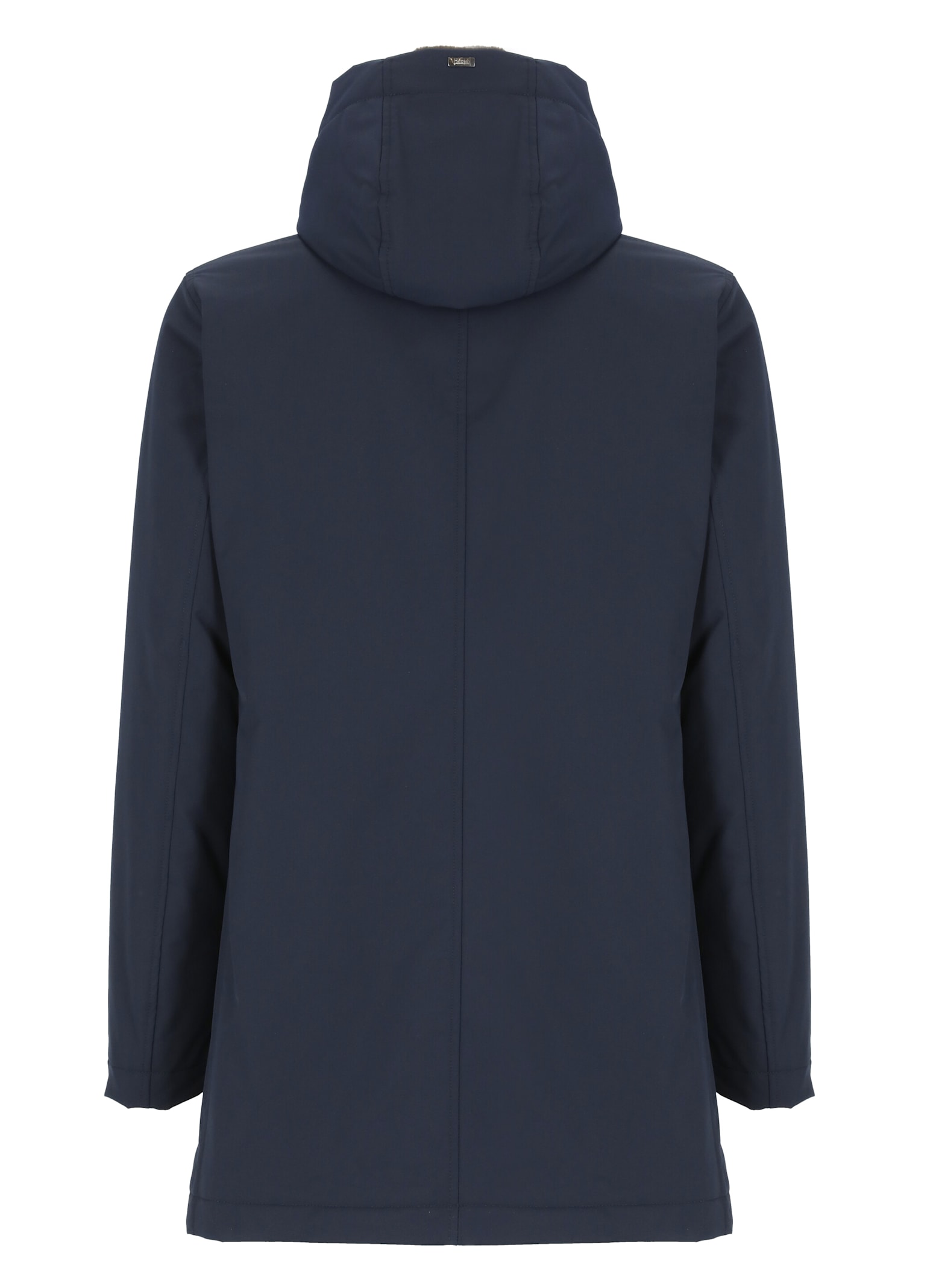 Shop Herno Keyston Parka In Blue