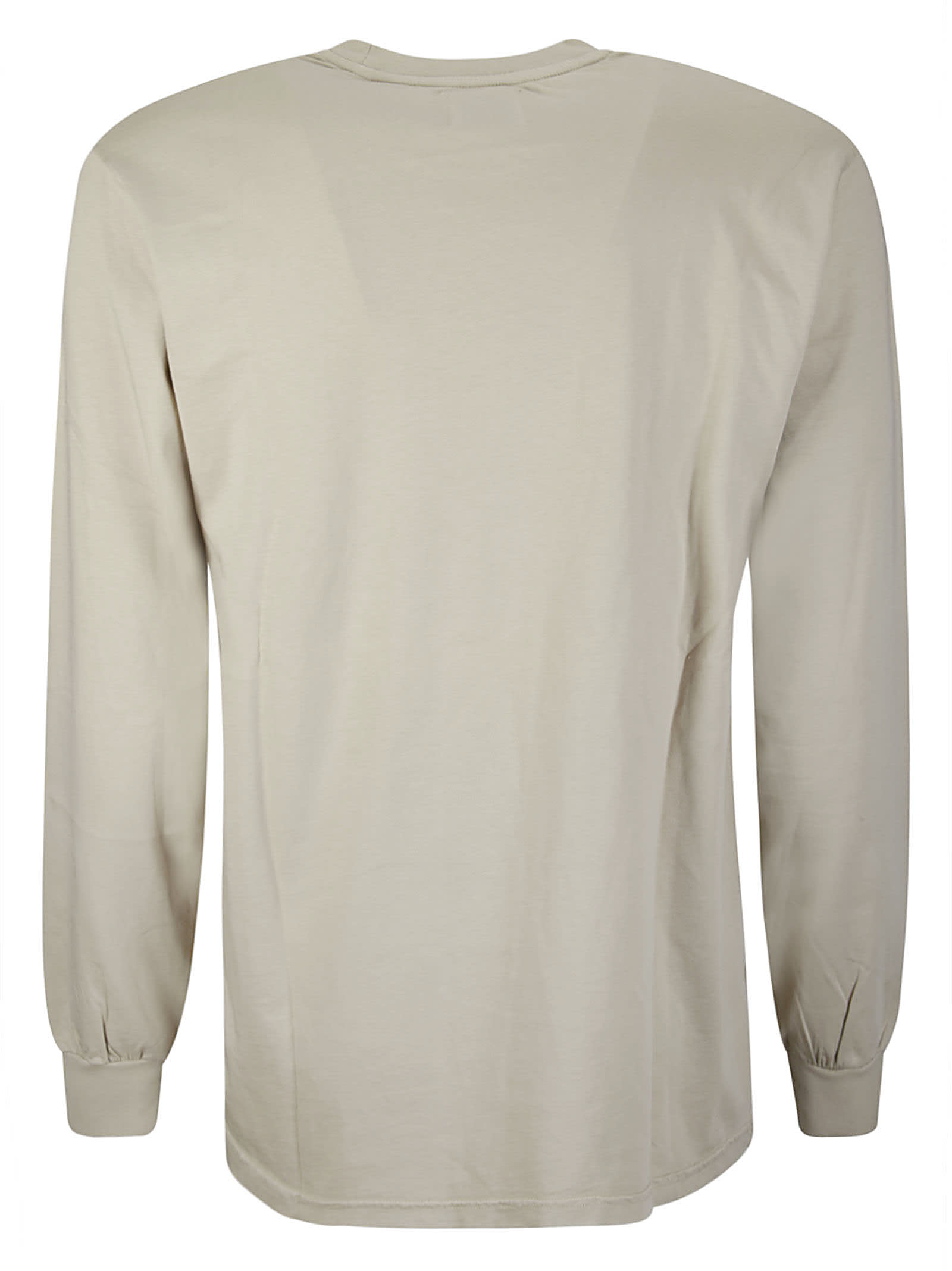 Shop Colorful Standard Oversized Organic Ls T-shirt In Oystergrey